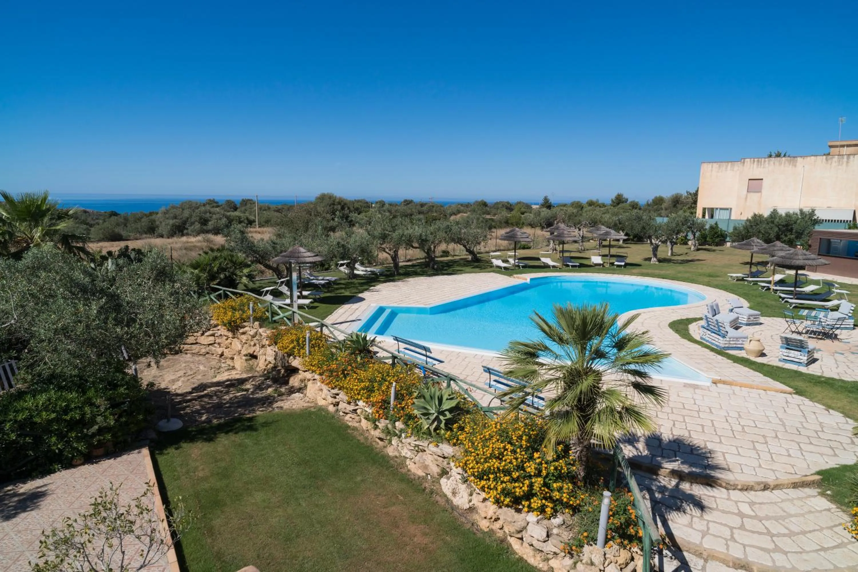 Pool view in Il Marchese Hotel & Spa