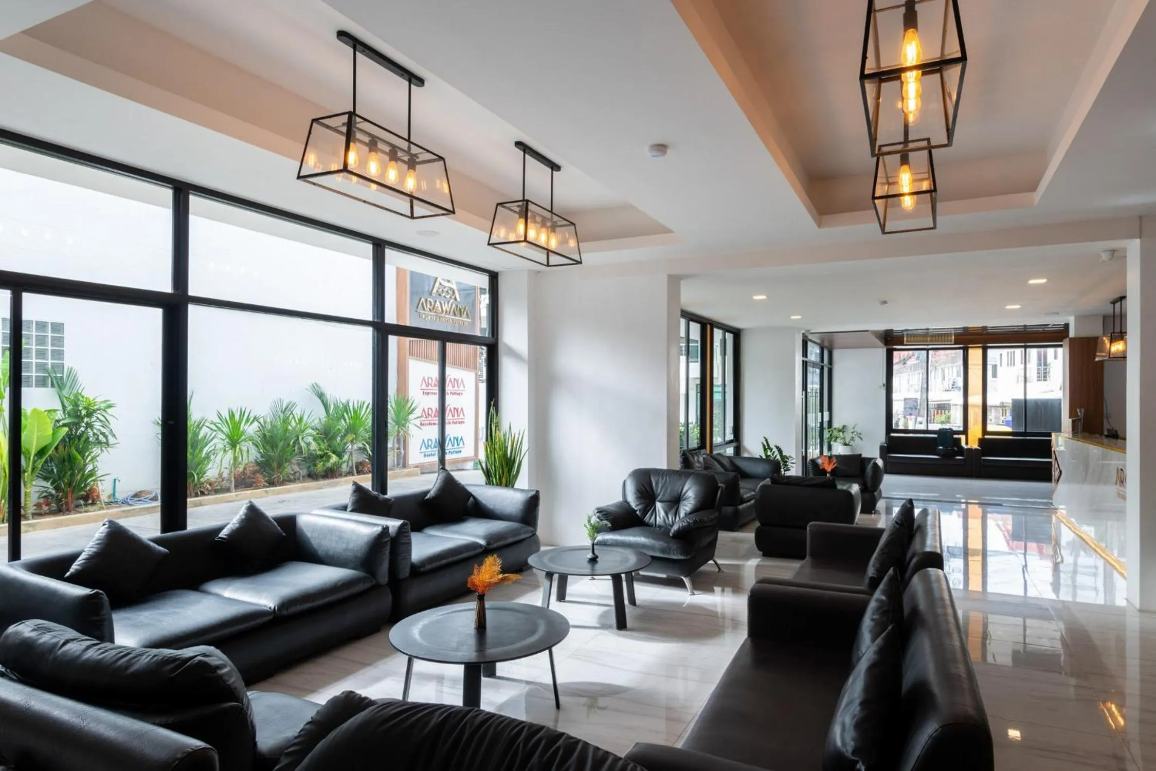 Living room in Arawana Express North Pattaya