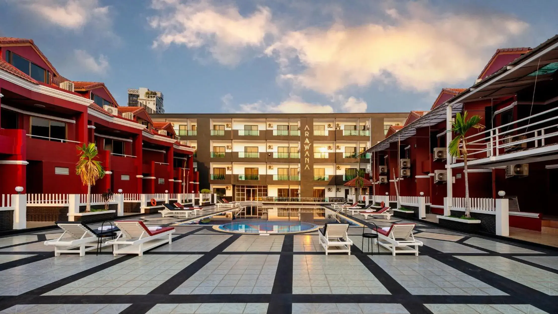 Property building in Arawana Express North Pattaya Property building in Arawana Express North Pattaya