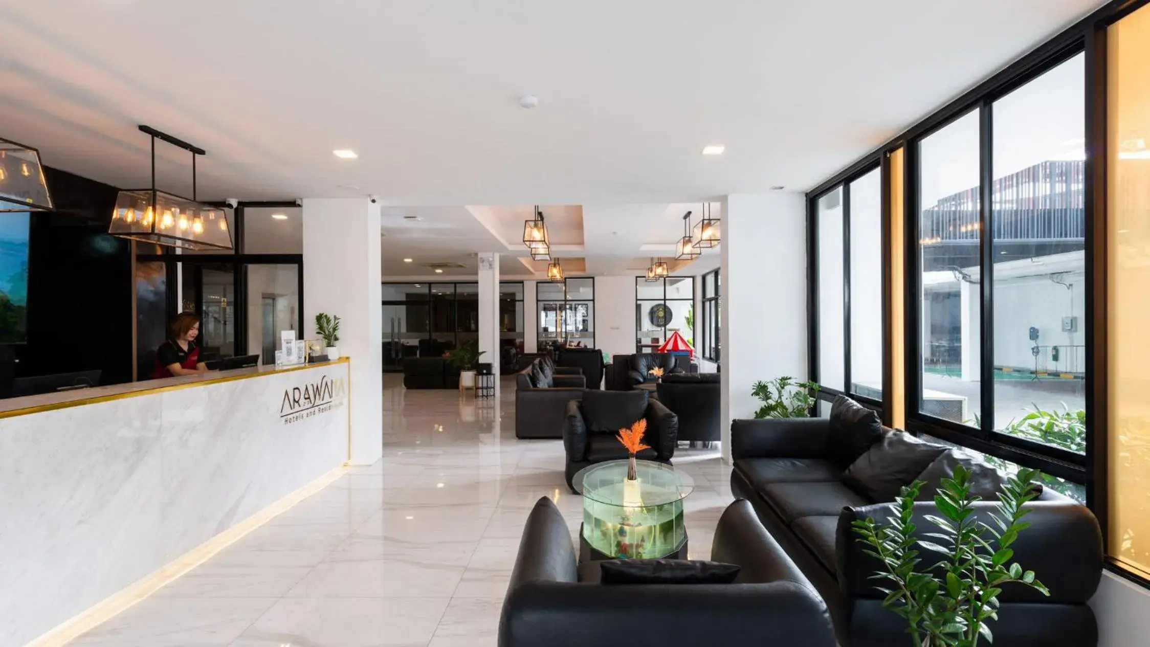 Lobby or reception in Arawana Express North Pattaya Lobby or reception in Arawana Express North Pattaya