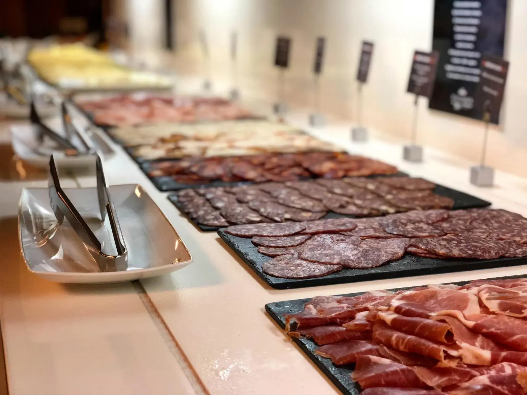 Buffet breakfast in Parador de Cádiz Buffet breakfast in Parador de Cádiz