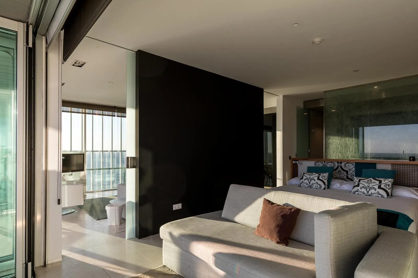 Seating area in Parador de Cádiz