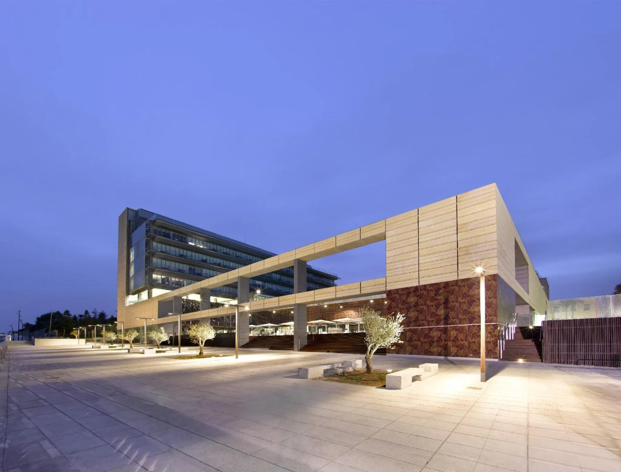 Facade/entrance in Parador de Cádiz