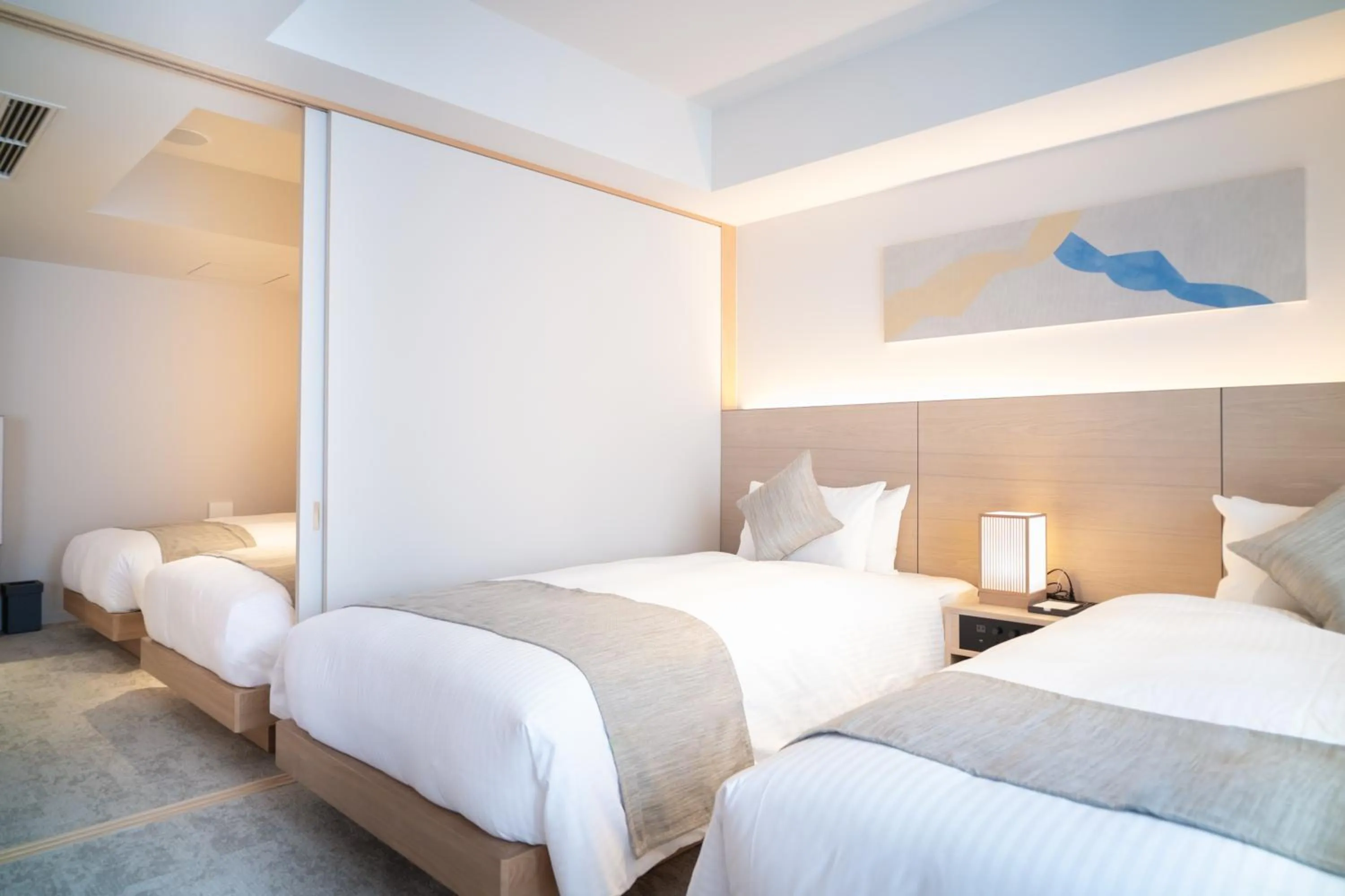 Bedroom, Bed in KIORI Collection Shinmachi