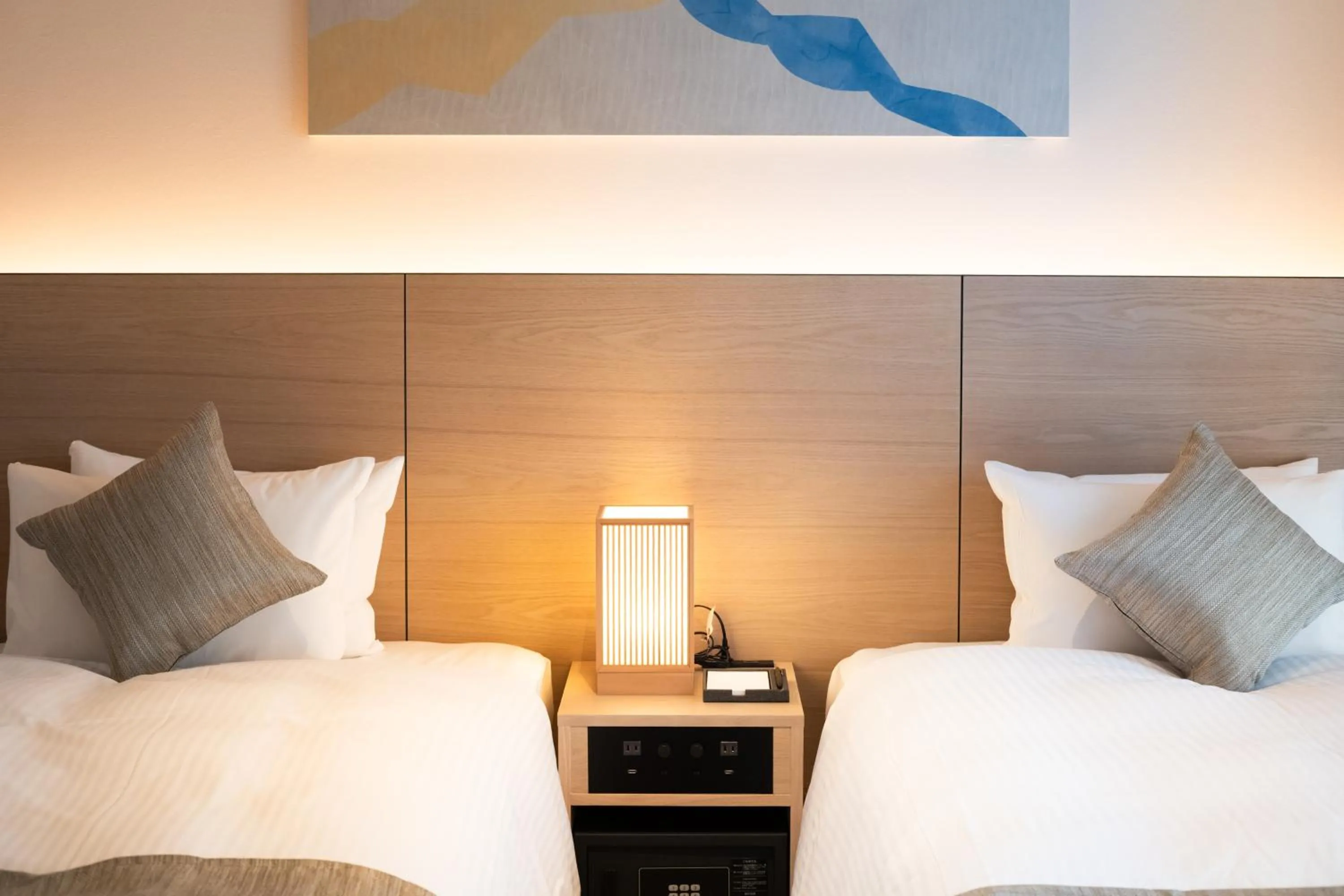 Bedroom, Bed in KIORI Collection Shinmachi