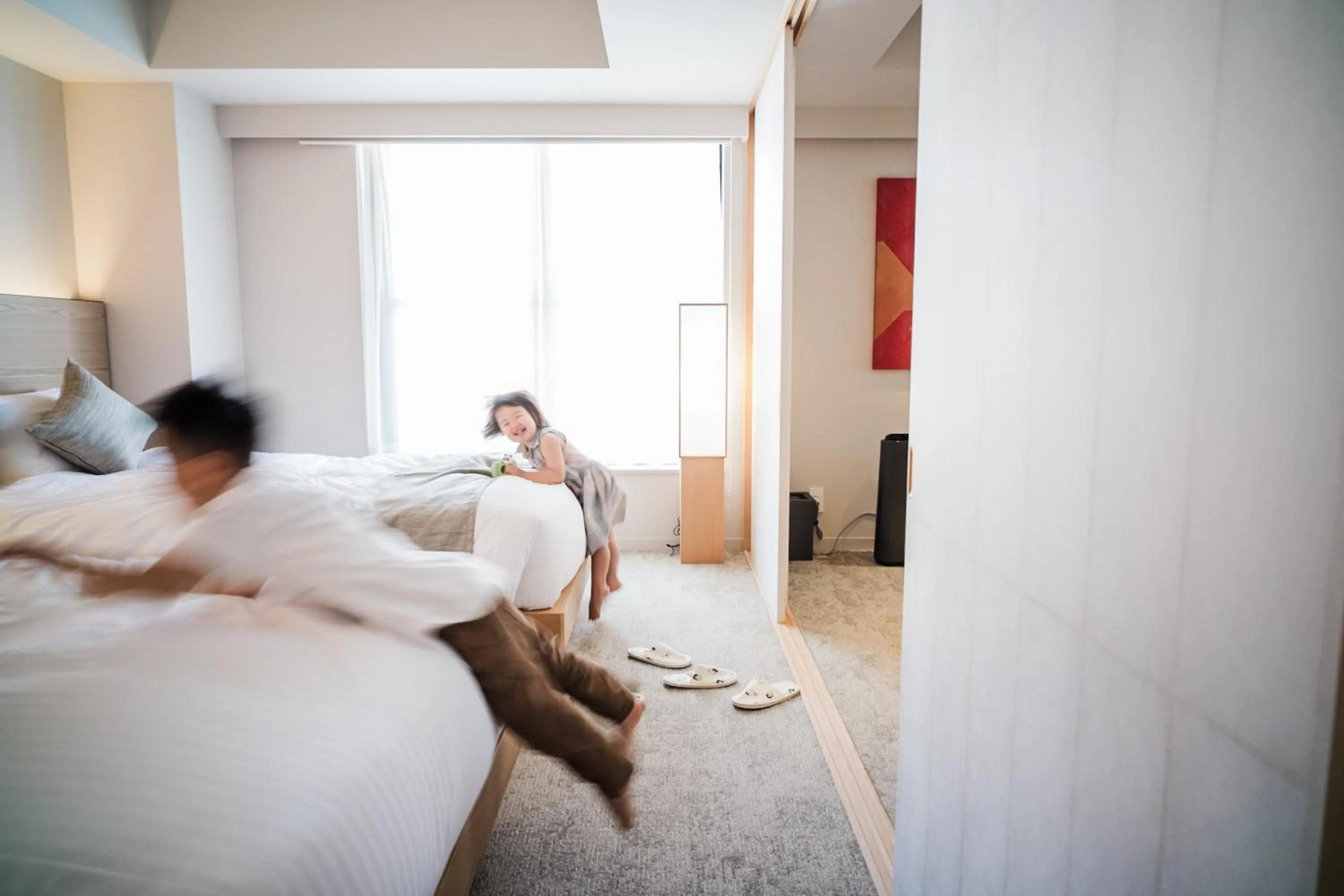 Bedroom, Bed in KIORI Collection Shinmachi