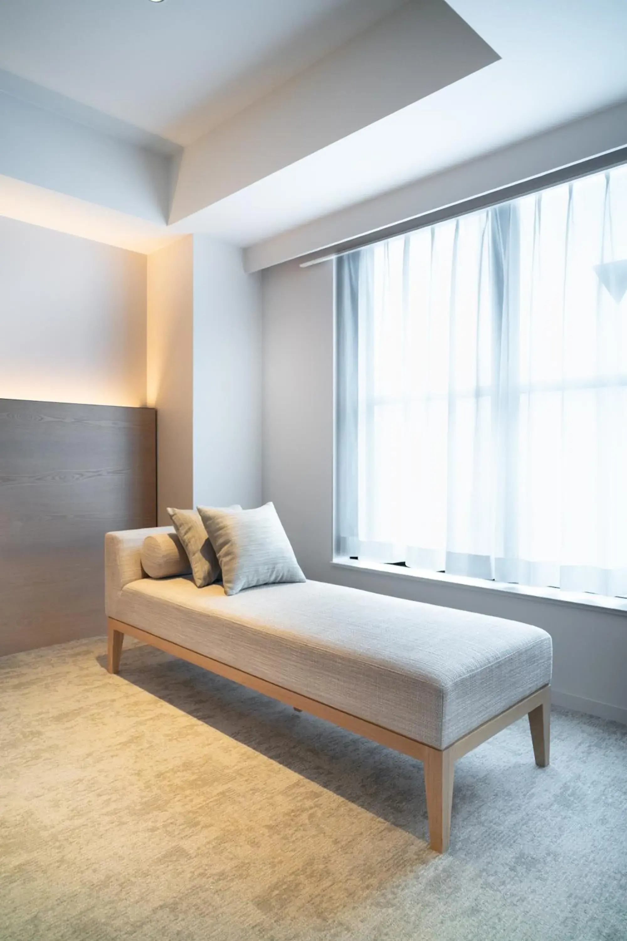 Seating area, Bed in KIORI Collection Shinmachi Seating area, Bed in KIORI Collection Shinmachi