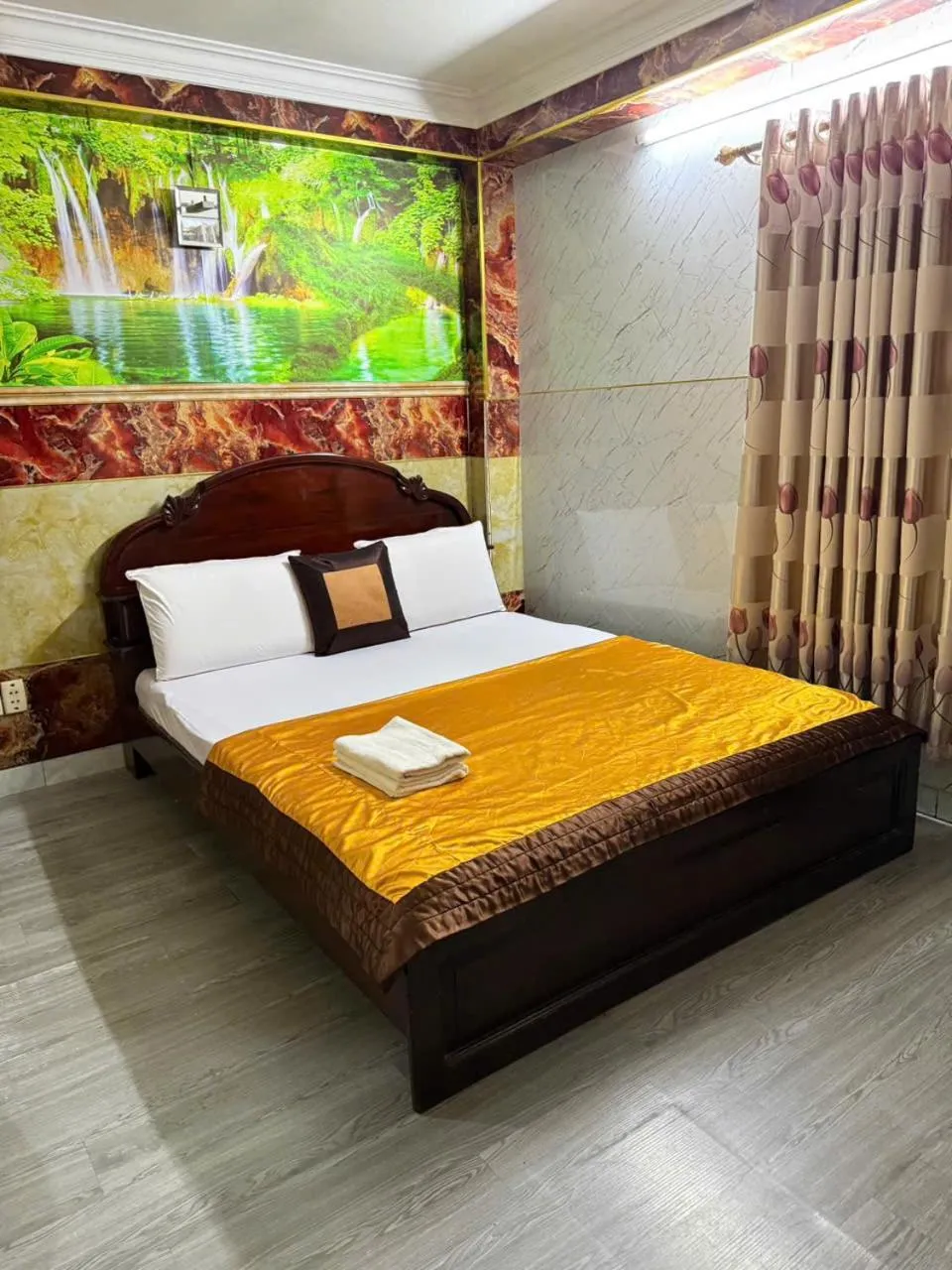 Bed in Trang Thu 2 Hotel