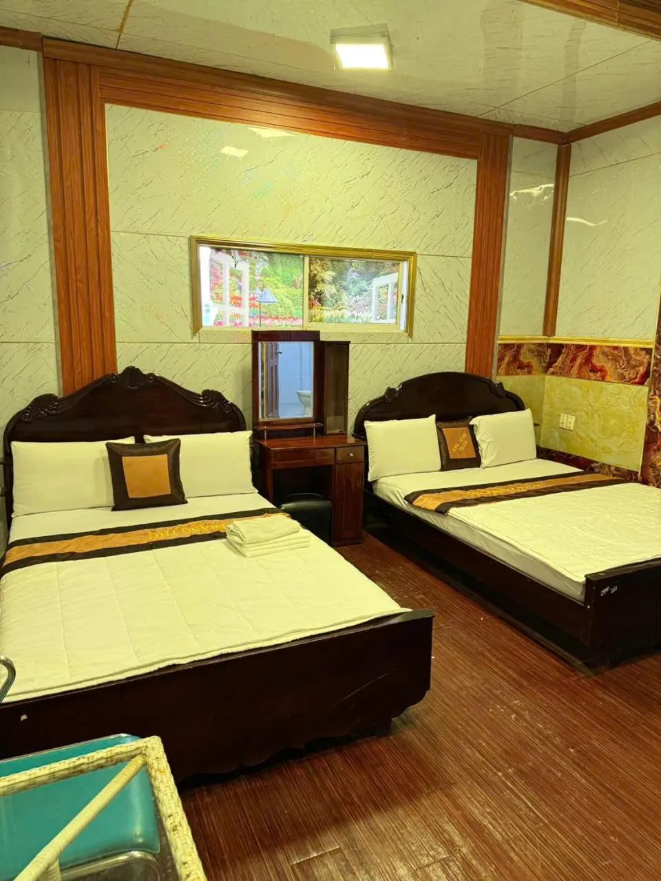 Bed in Trang Thu 2 Hotel