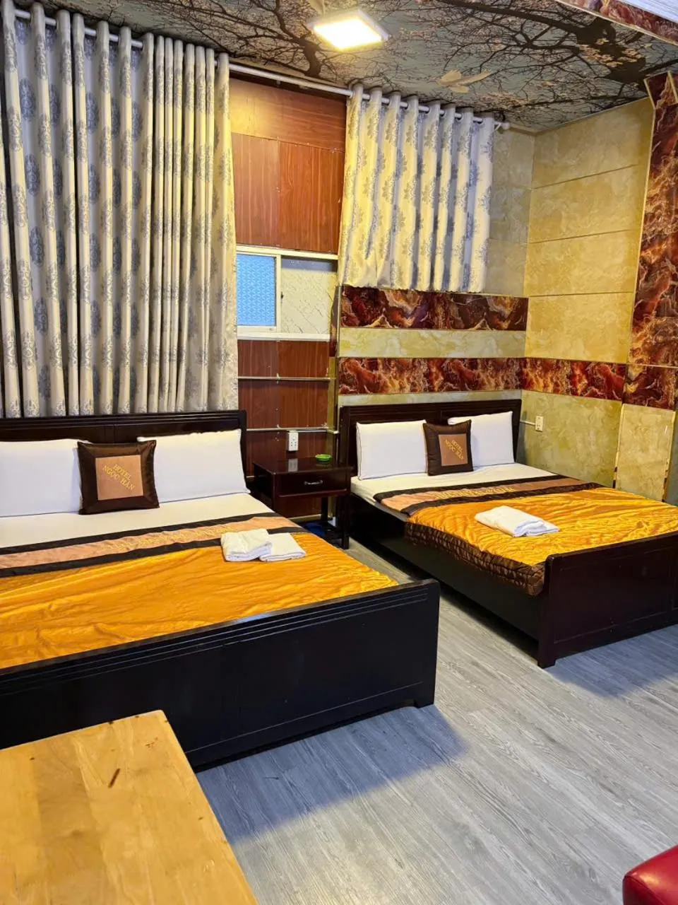 Bed in Trang Thu 2 Hotel