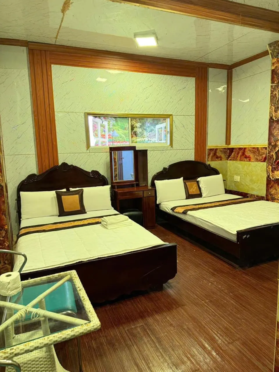 Bed in Trang Thu 2 Hotel