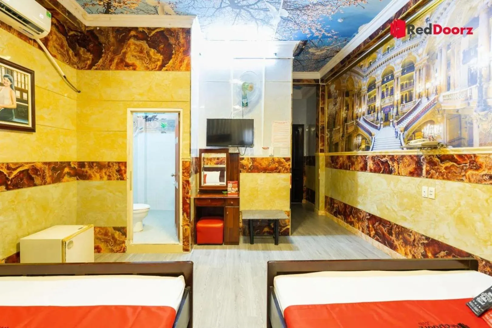 Bed in Trang Thu 2 Hotel