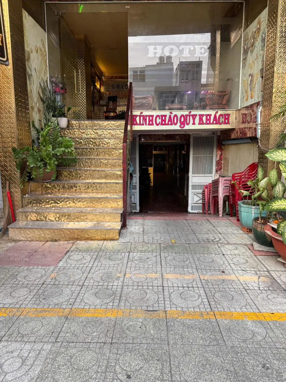 Facade/entrance in Trang Thu 2 Hotel