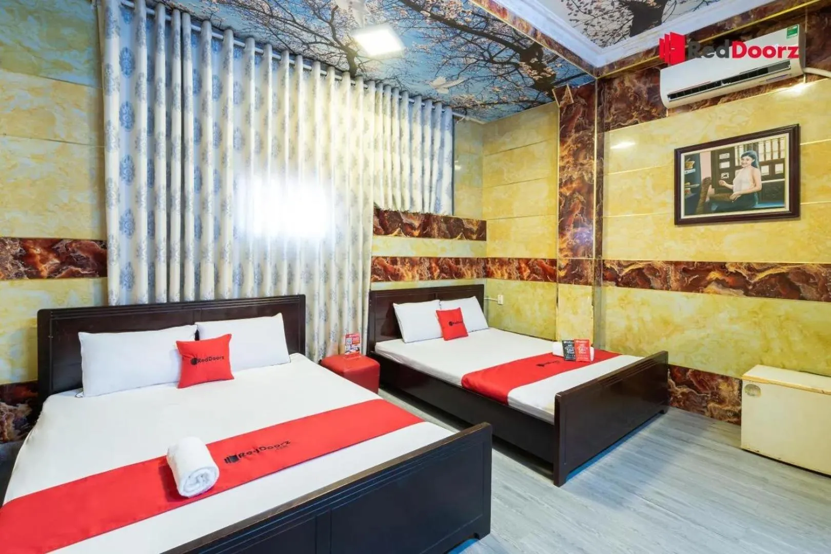 Bed in Trang Thu 2 Hotel