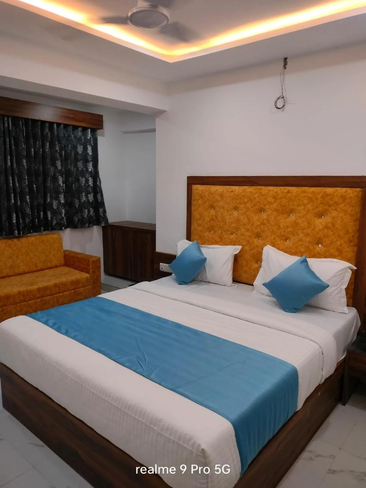 Bed in Hotel Haveli