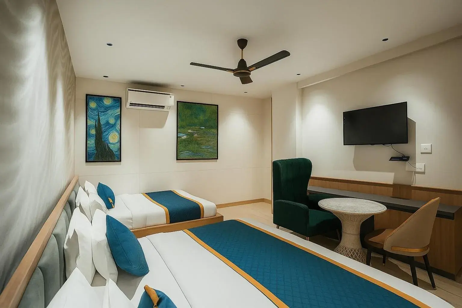 Family Room in OPUS By Hotel Shiv - Green Park Family Room in OPUS By Hotel Shiv - Green Park