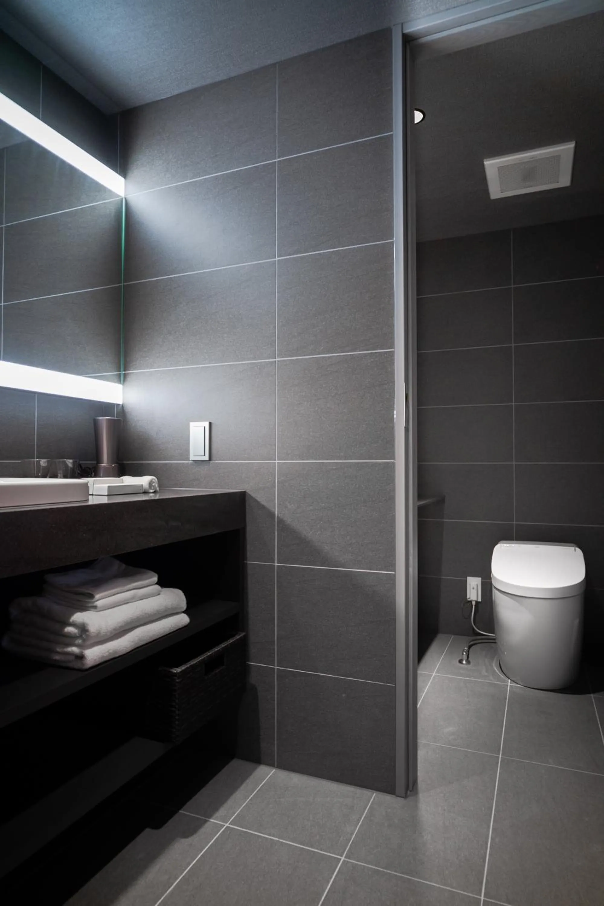 Toilet in KIORI Hotel Higashino Toin