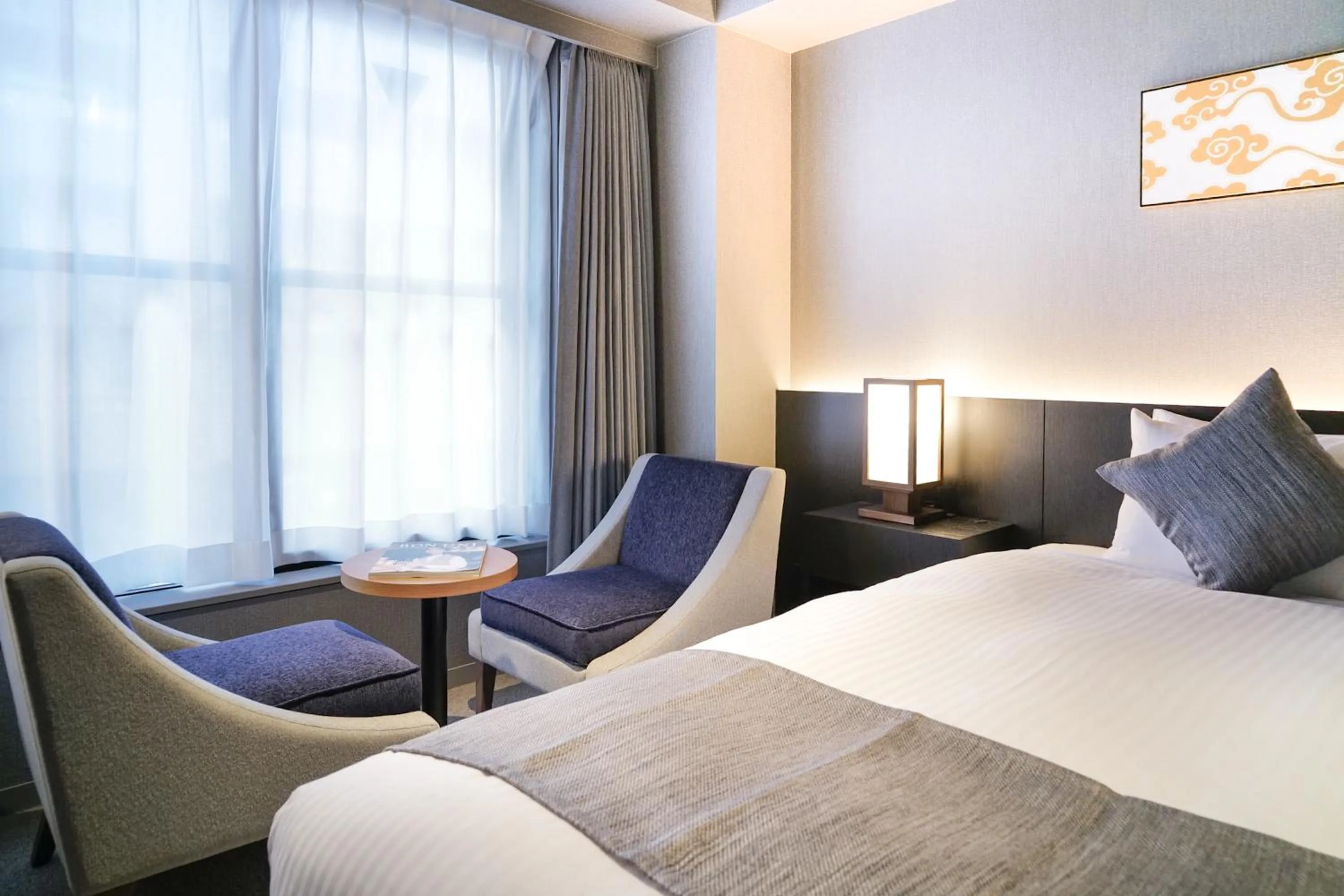 Photo of the whole room, Bed in KIORI Hotel Higashino Toin