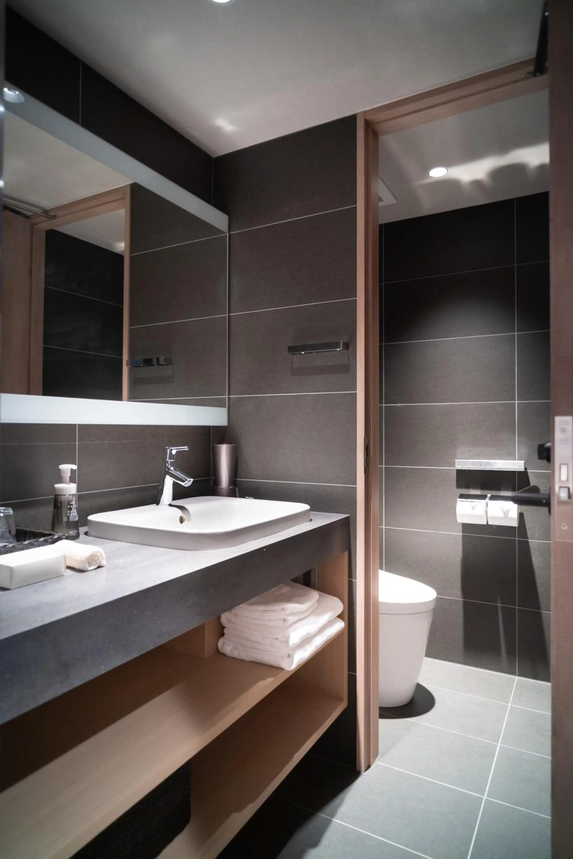 Toilet in KIORI Hotel Takakura