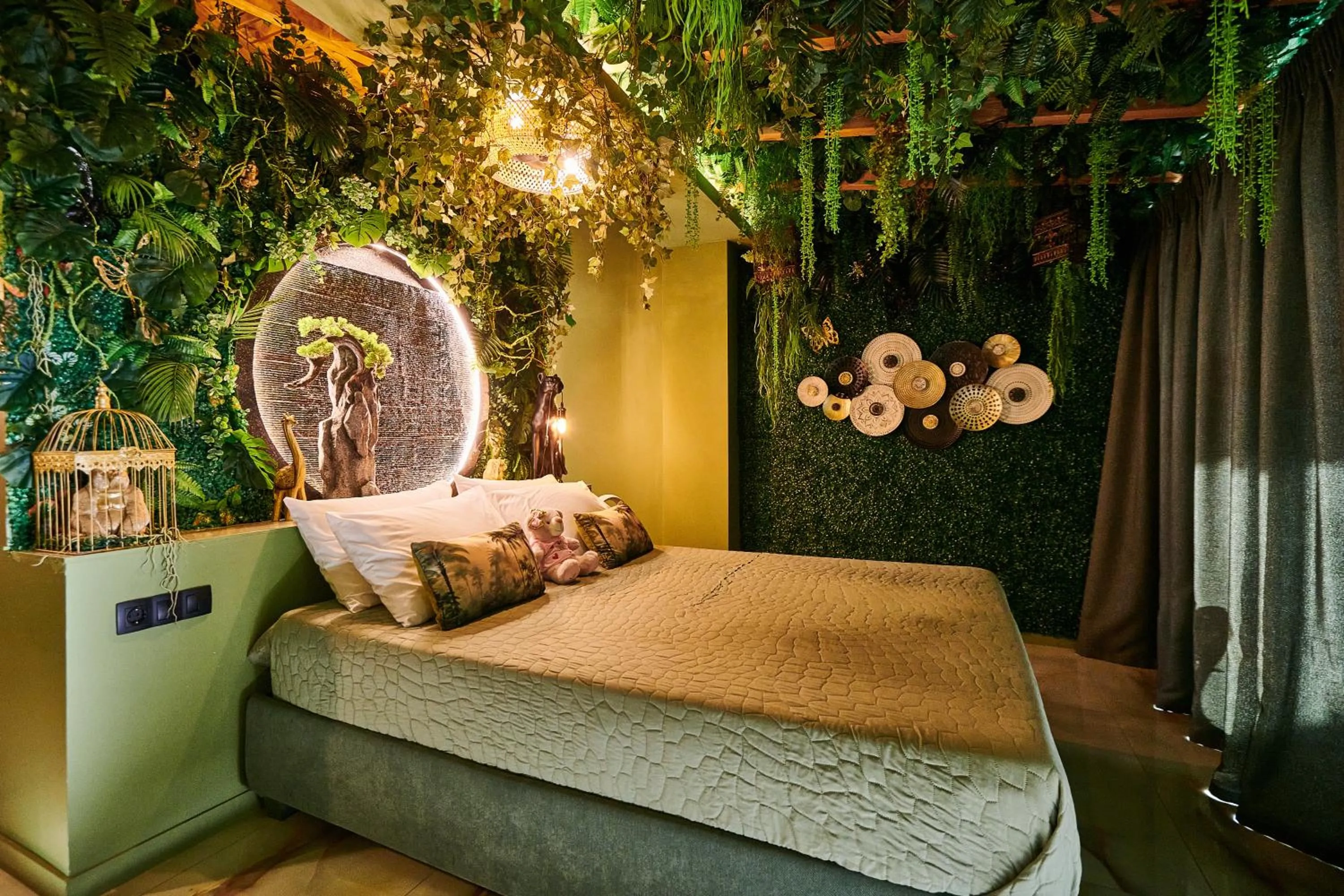 Bed in Fairytale Athens - Luxury Suites