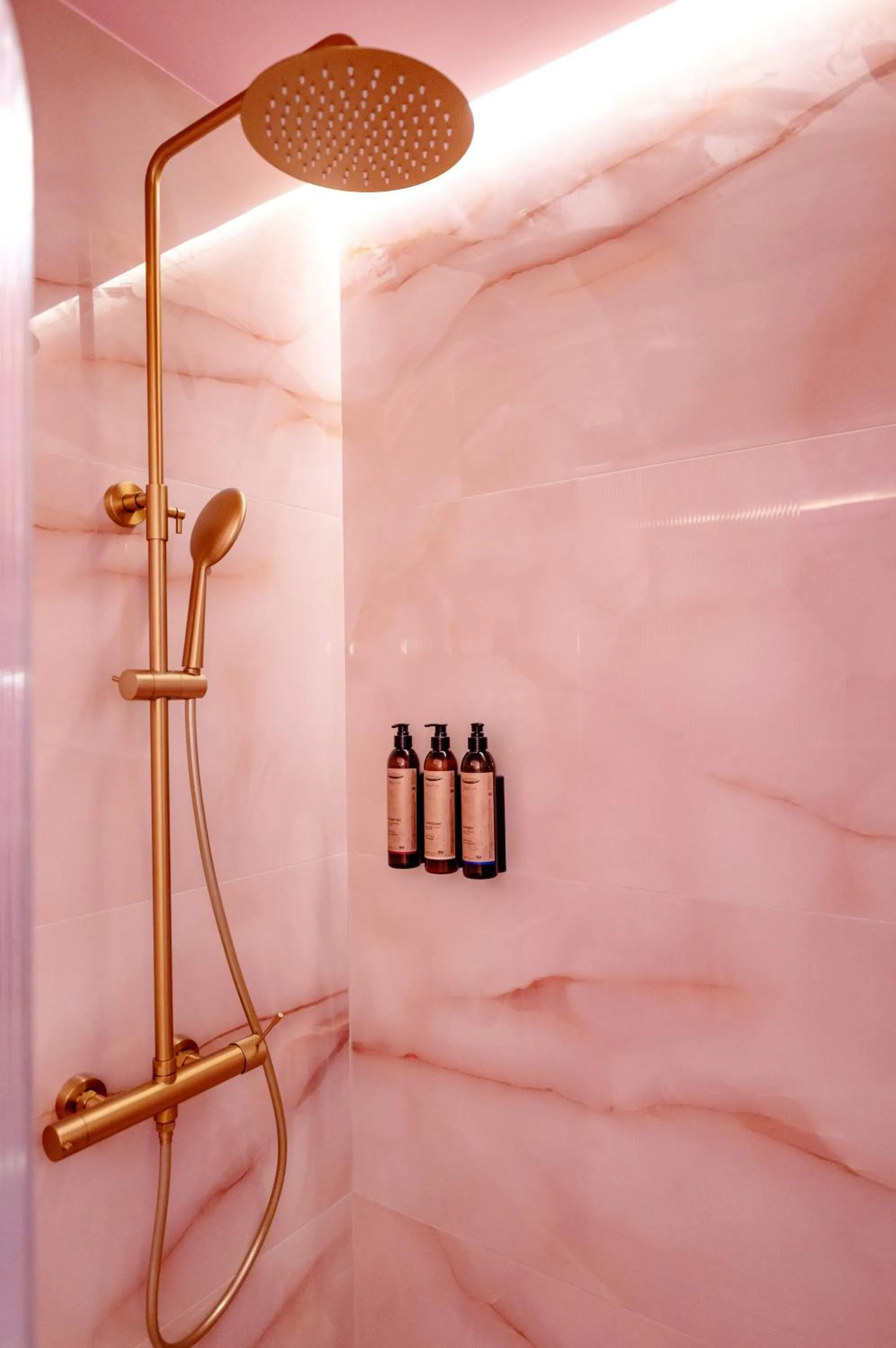 Shower in Fairytale Athens Suites