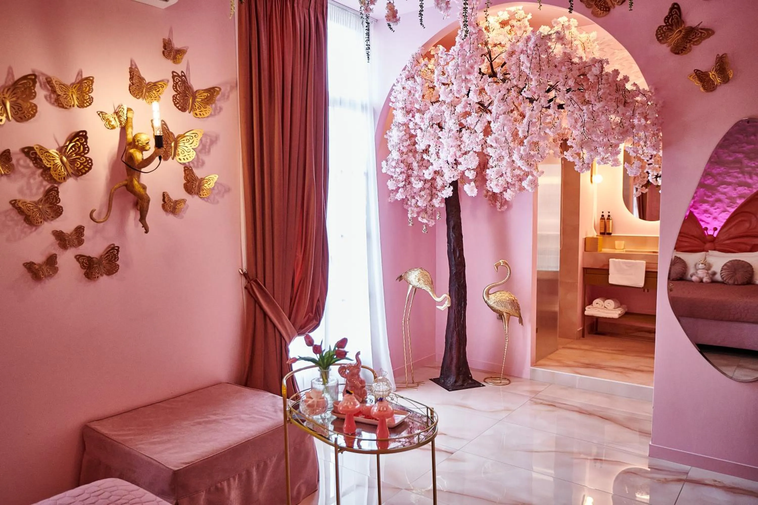 Bed in Fairytale Athens - Luxury Suites
