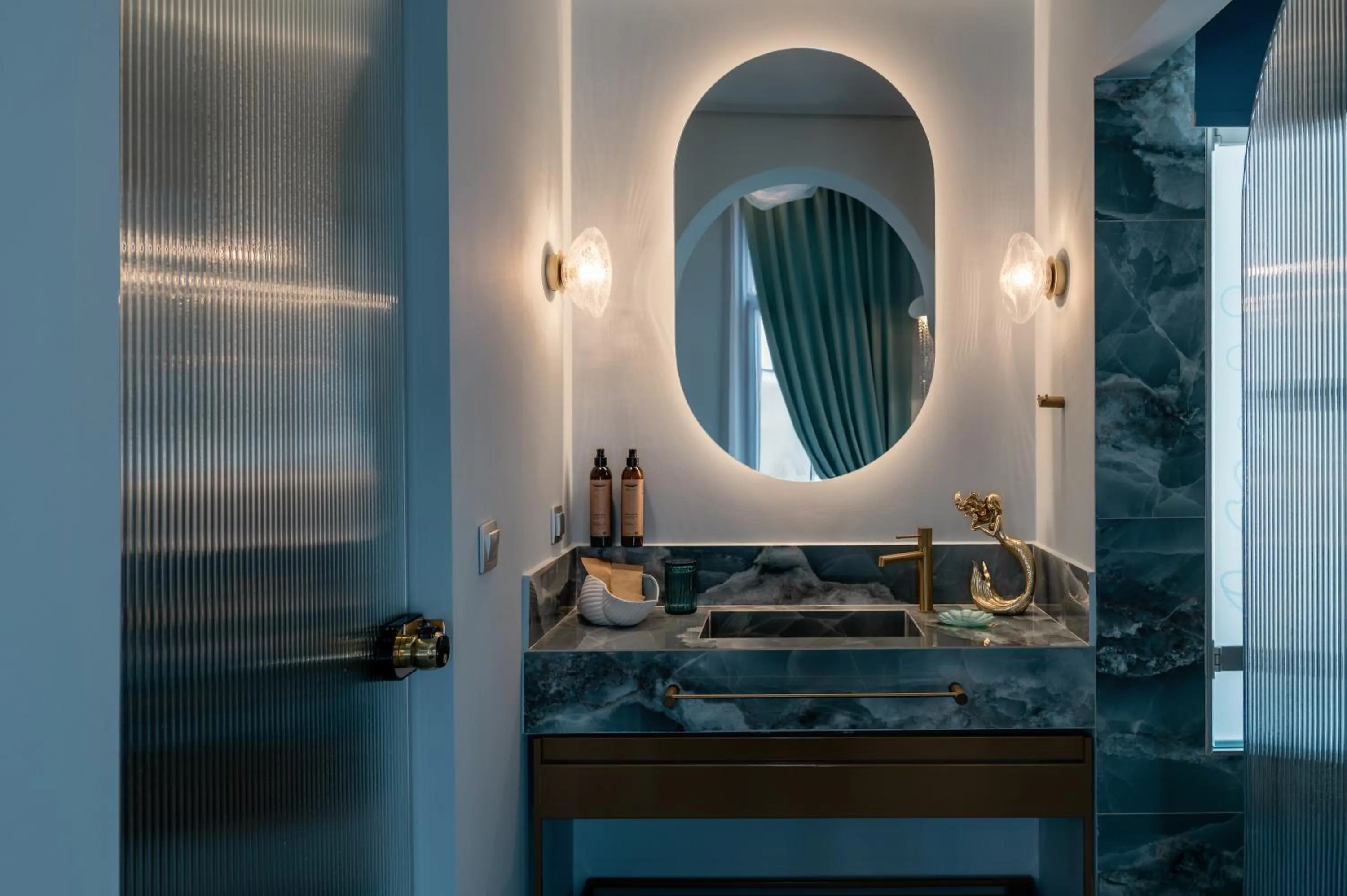 Bathroom in Fairytale Athens Suites