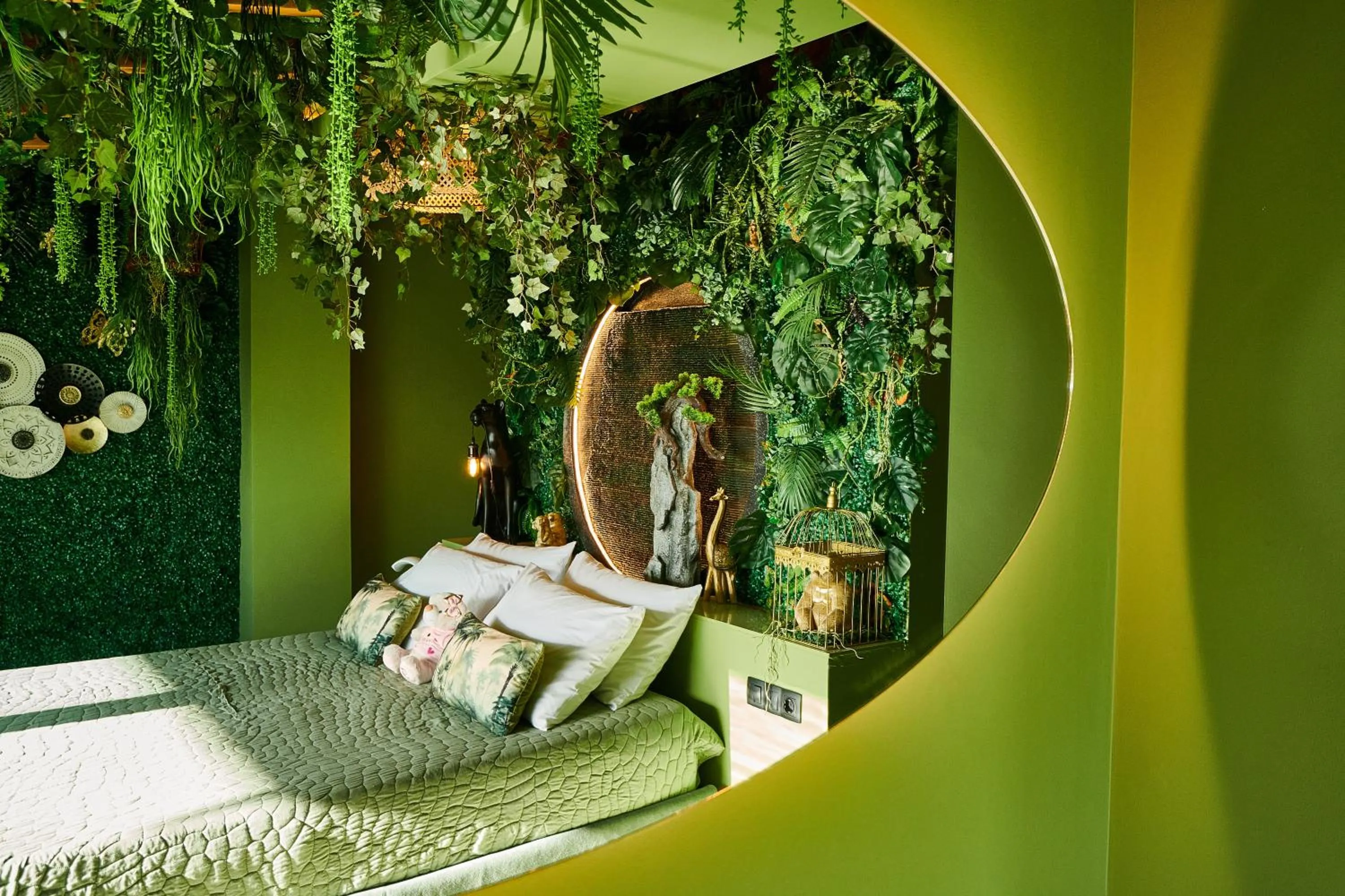 Bed in Fairytale Athens - Luxury Suites