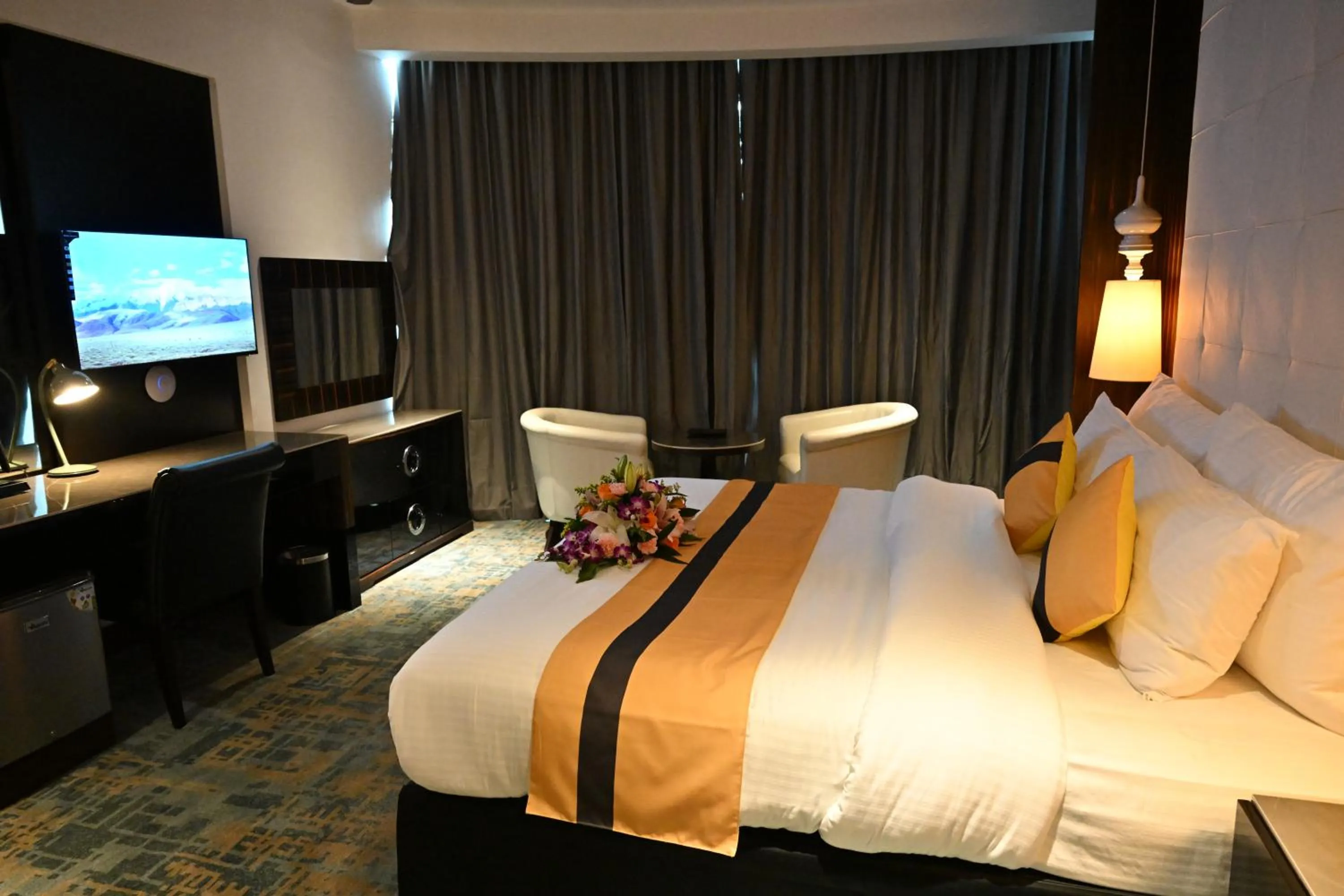 Bed in Savoy Grande Hotel