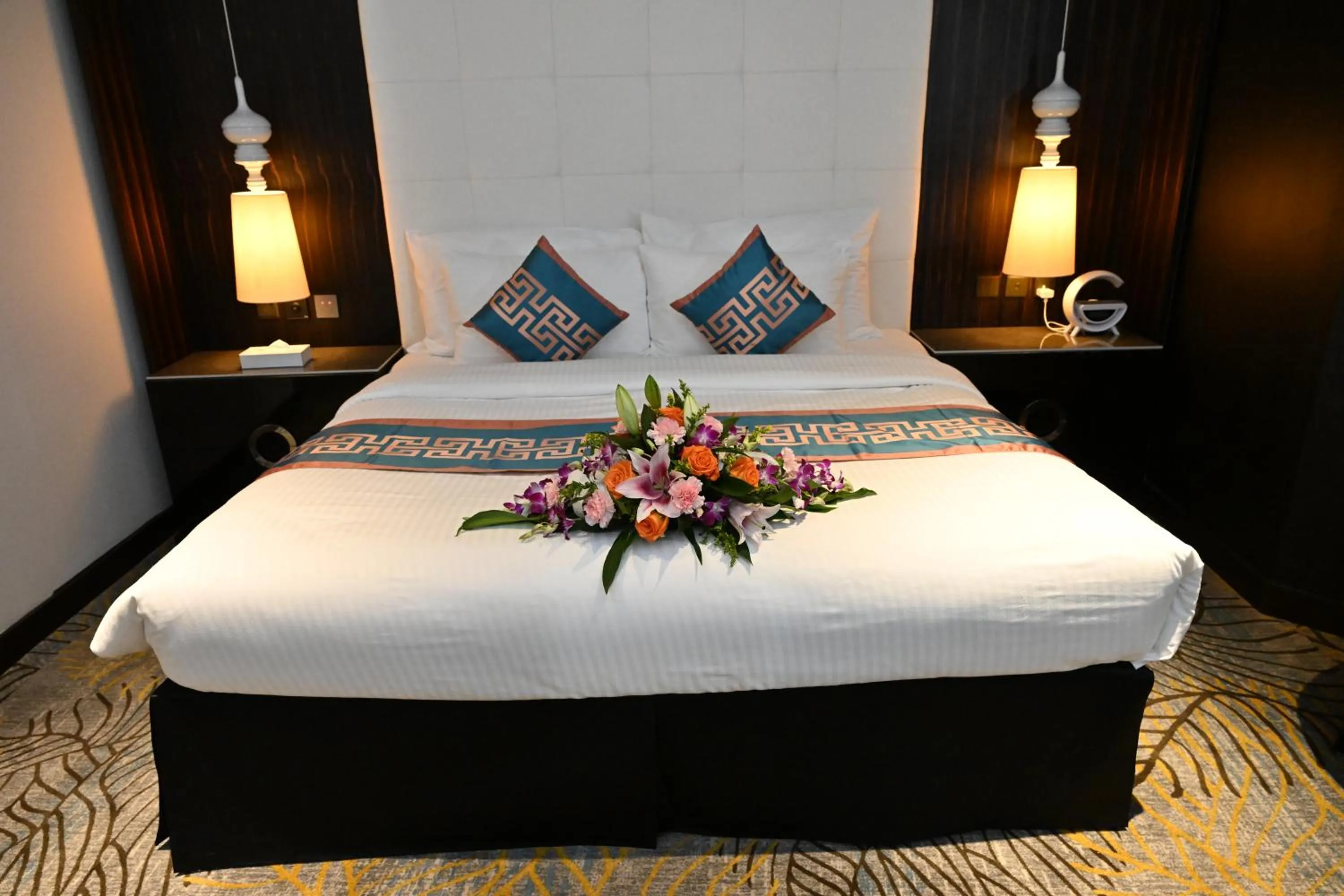 Bed in Savoy Grande Hotel