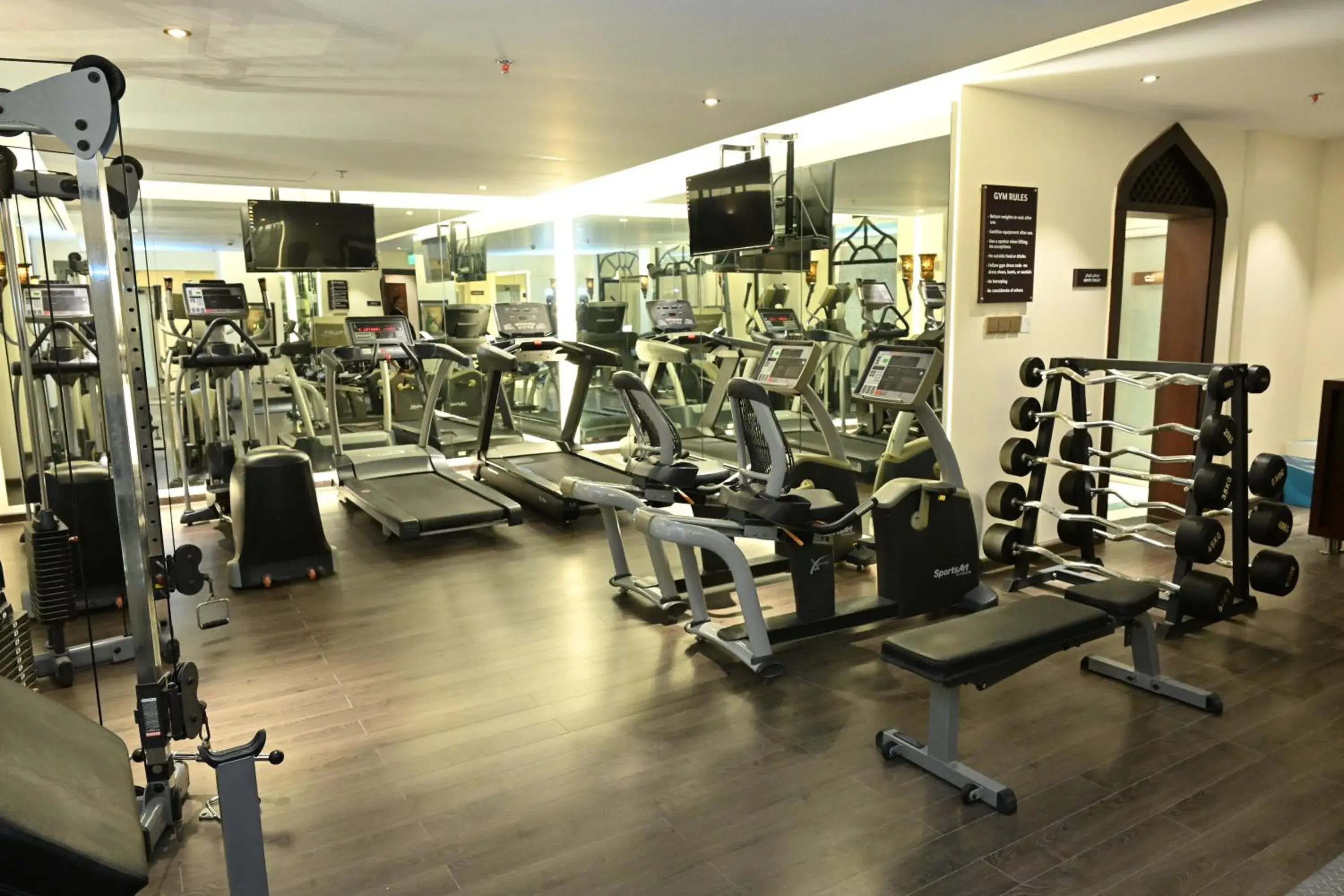Fitness centre/facilities in Savoy Grande Hotel Fitness centre/facilities in Savoy Grande Hotel