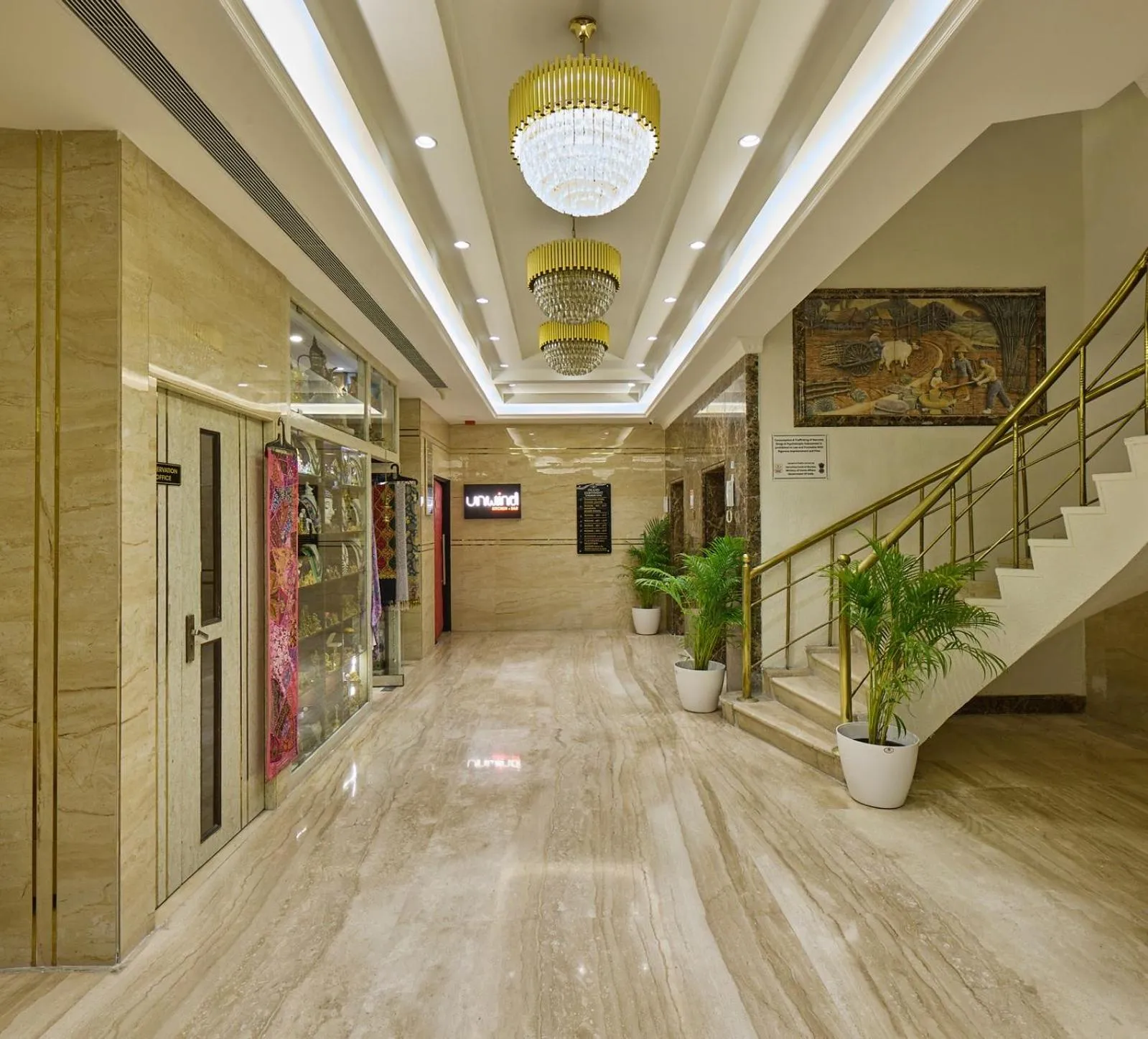 Lobby or reception in Grand Continent Premiere - T Nagar