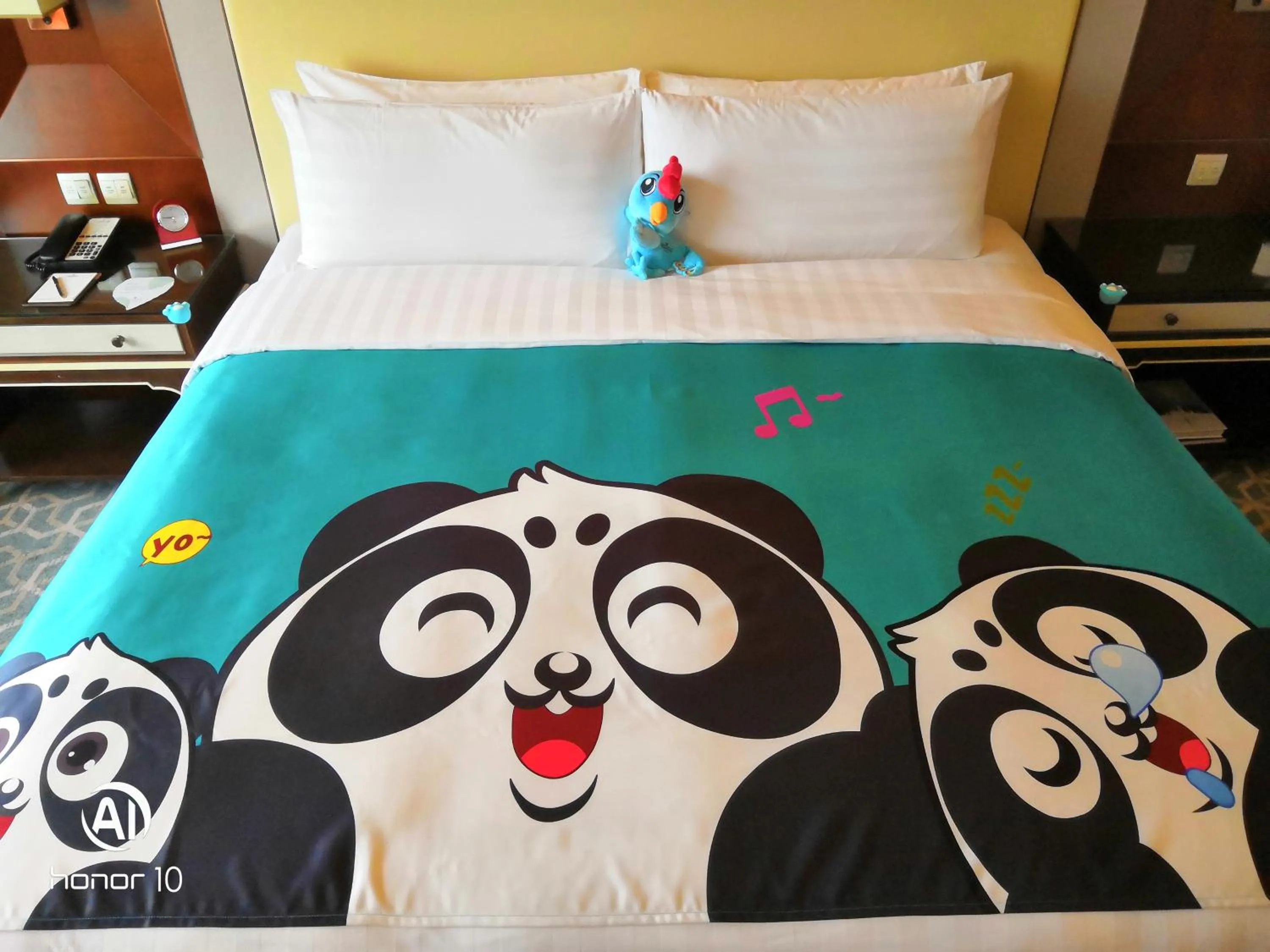 Bedroom, Bed in Shangri-La Tangshan