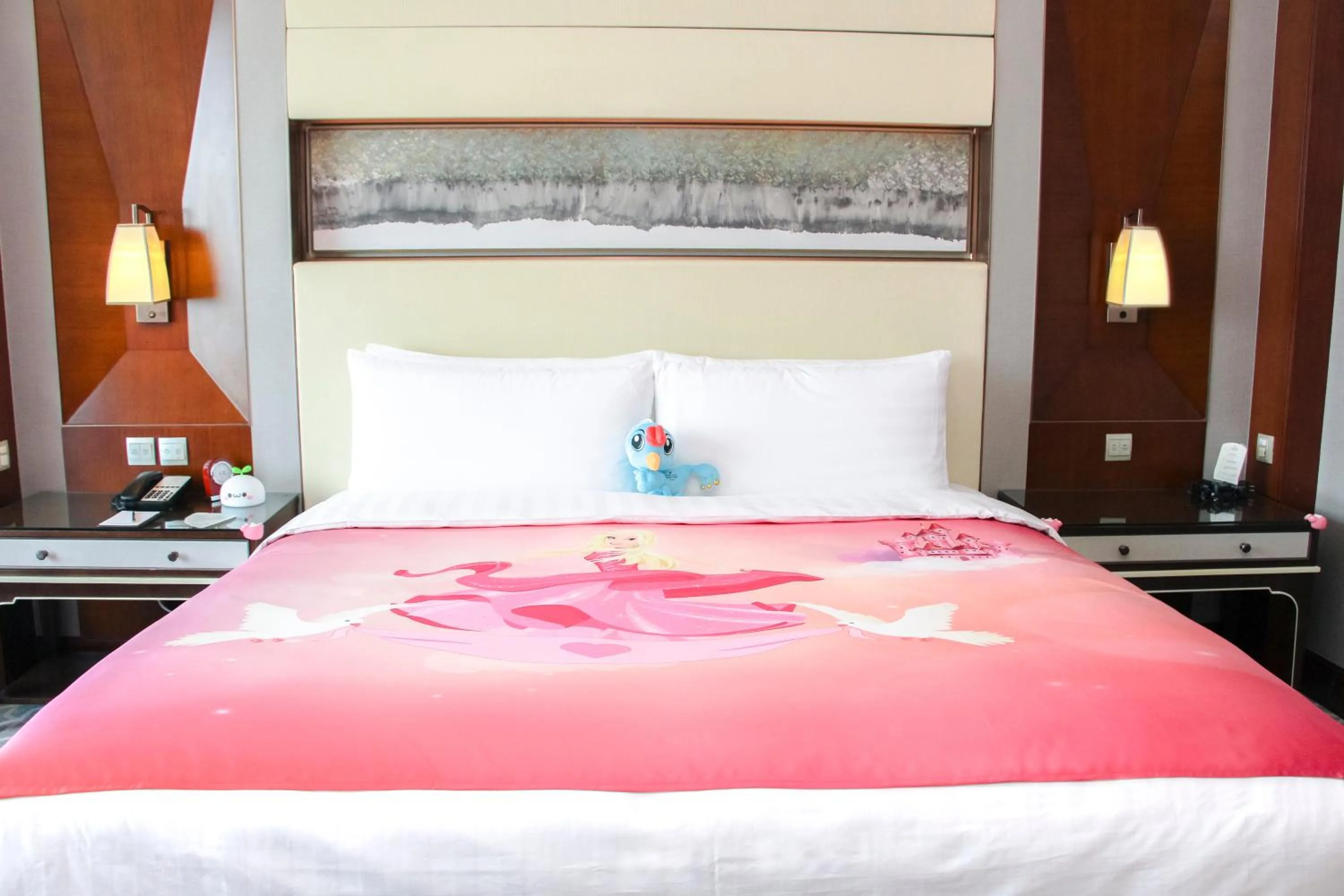 Bedroom, Bed in Shangri-La Tangshan