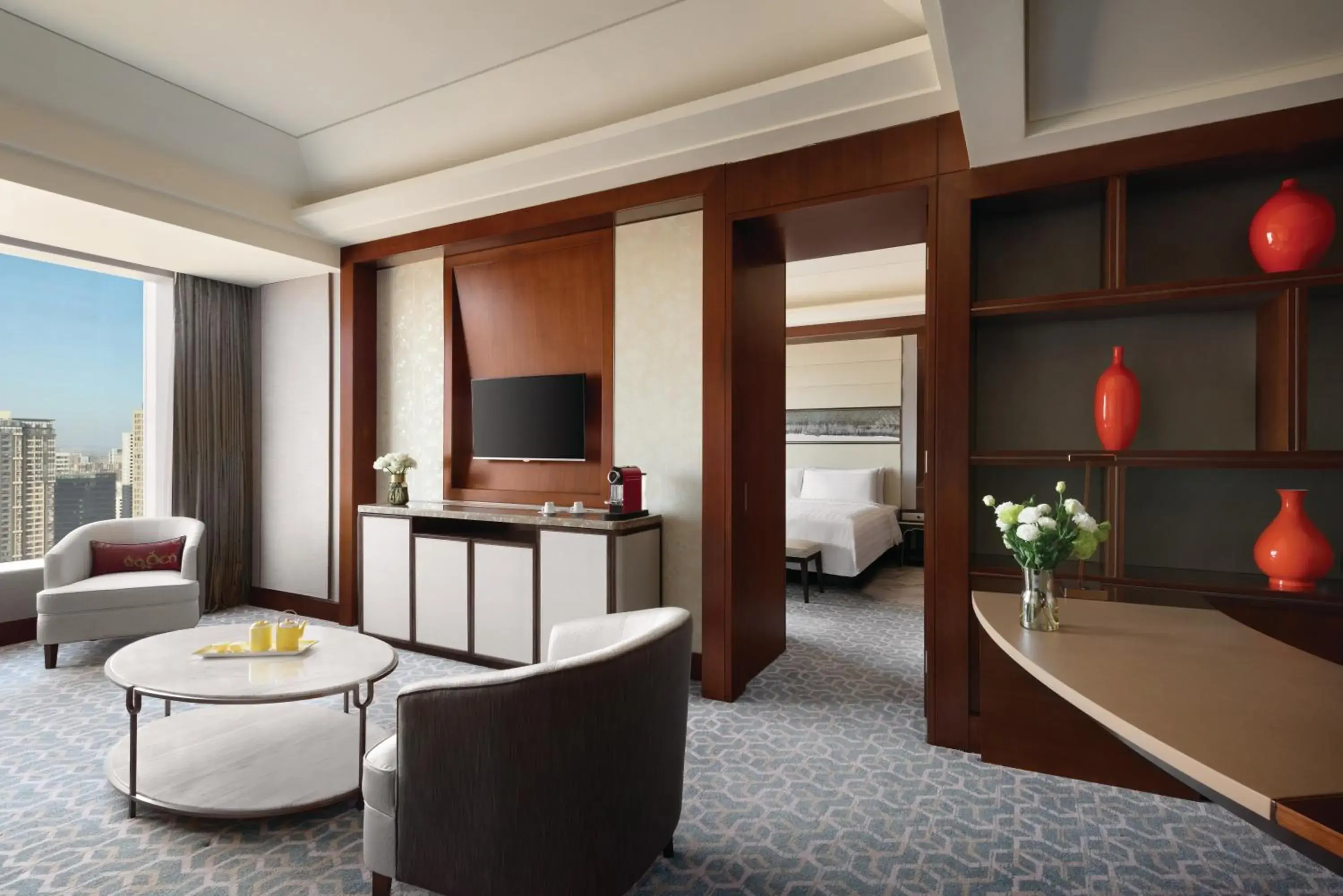 Living room in Shangri-La Tangshan Living room in Shangri-La Tangshan