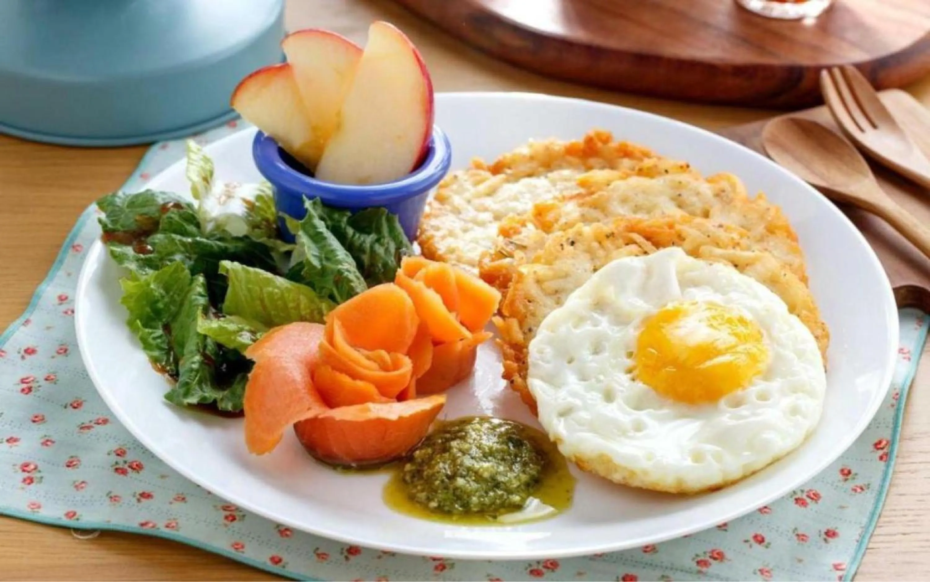 Food close-up in City Point Hotel