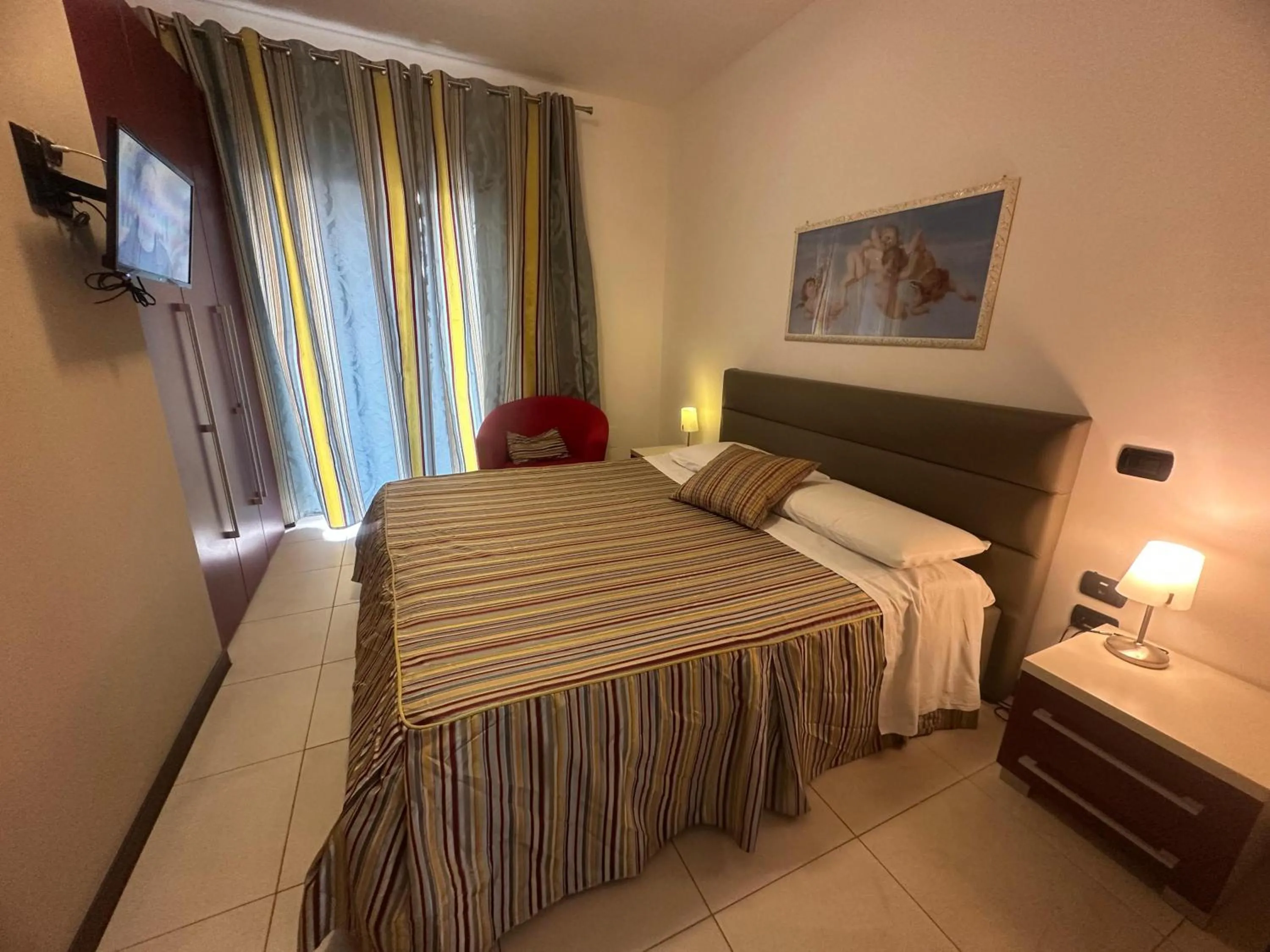 Bedroom, Bed in B&B Vescovo Rosso