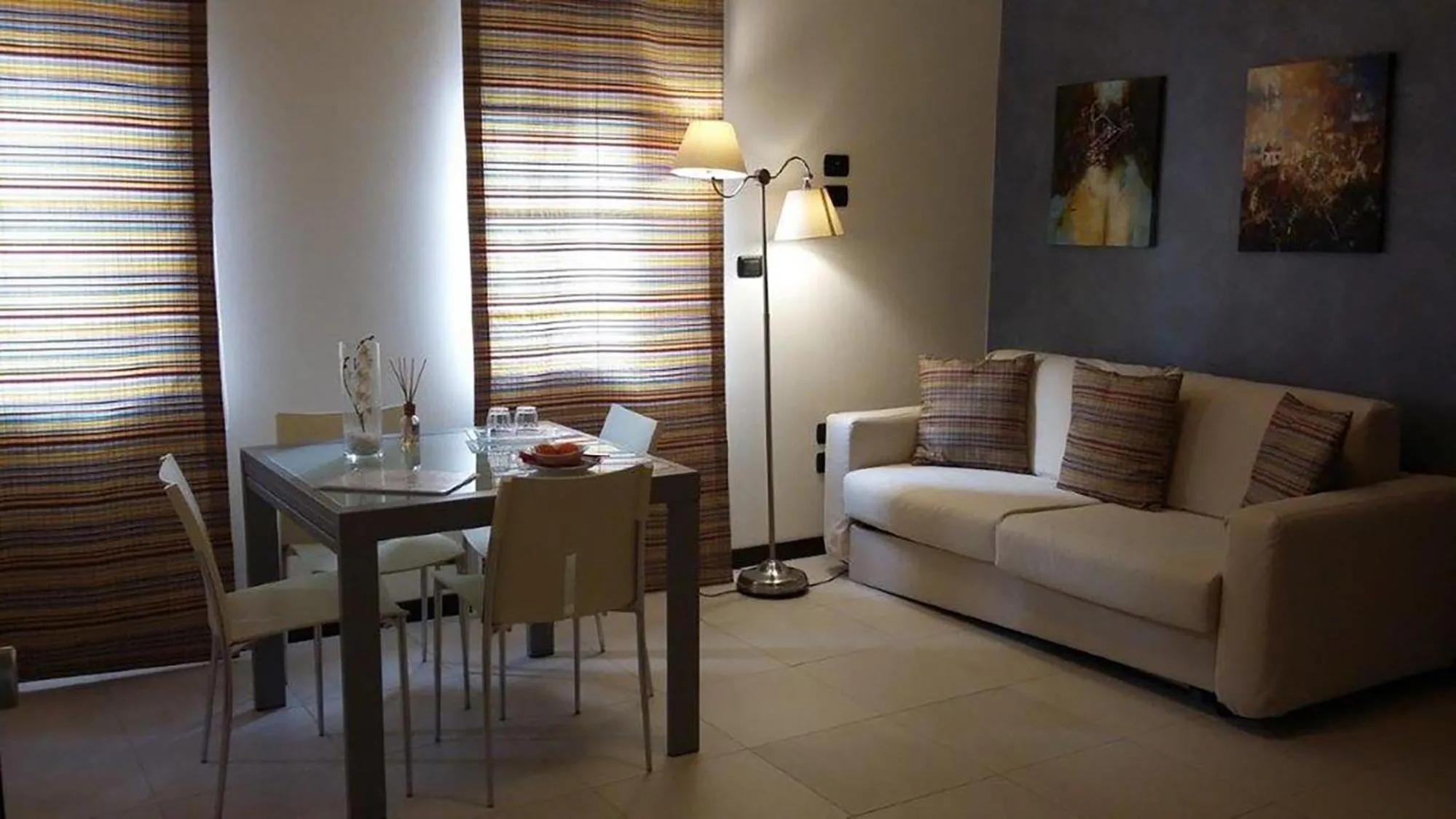 Living room in B&B Vescovo Rosso