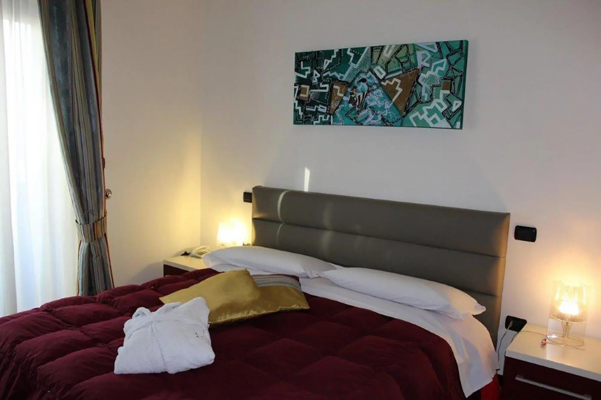 Bed in B&B Vescovo Rosso