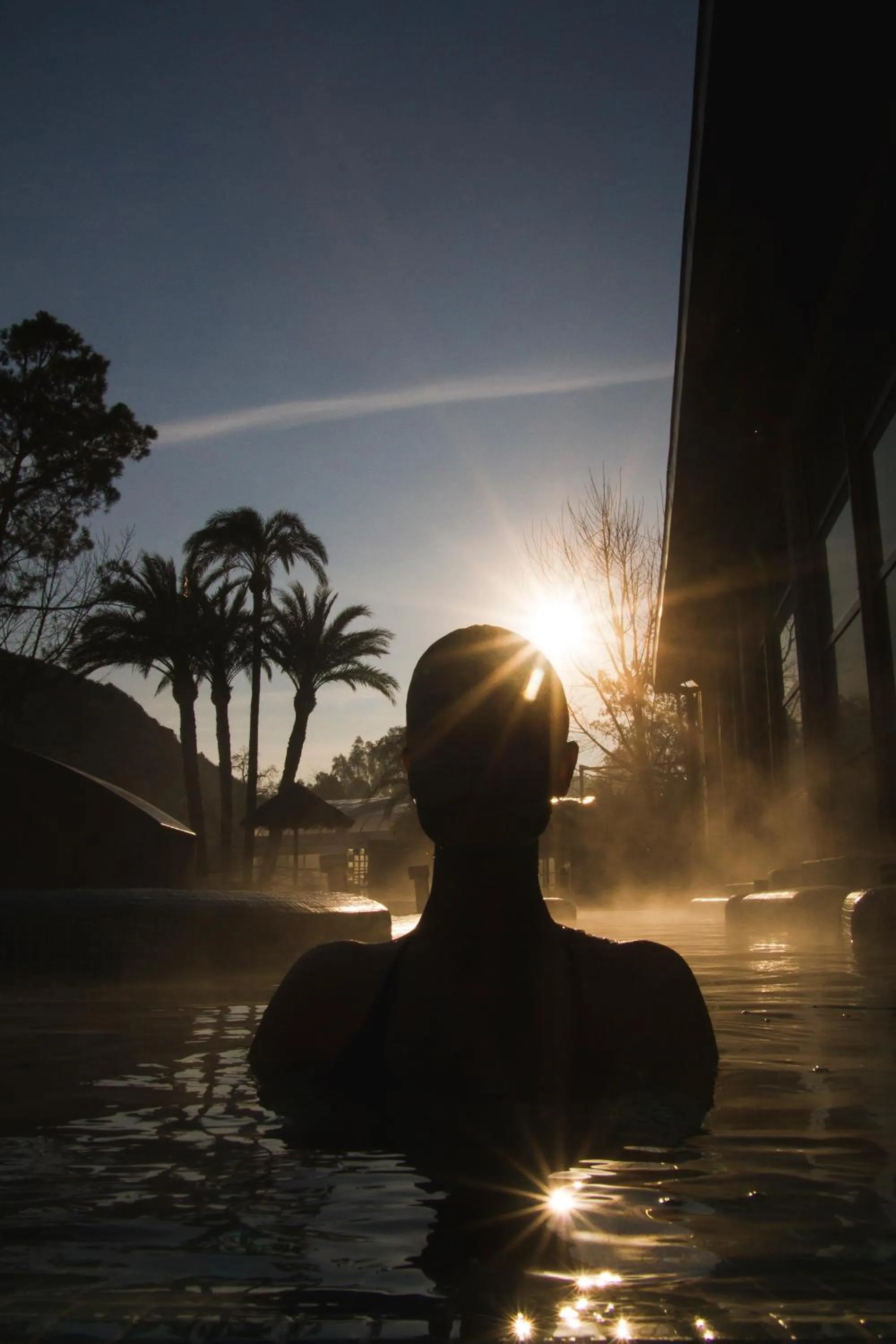 Sunrise in Balneario de Archena - Hotel León