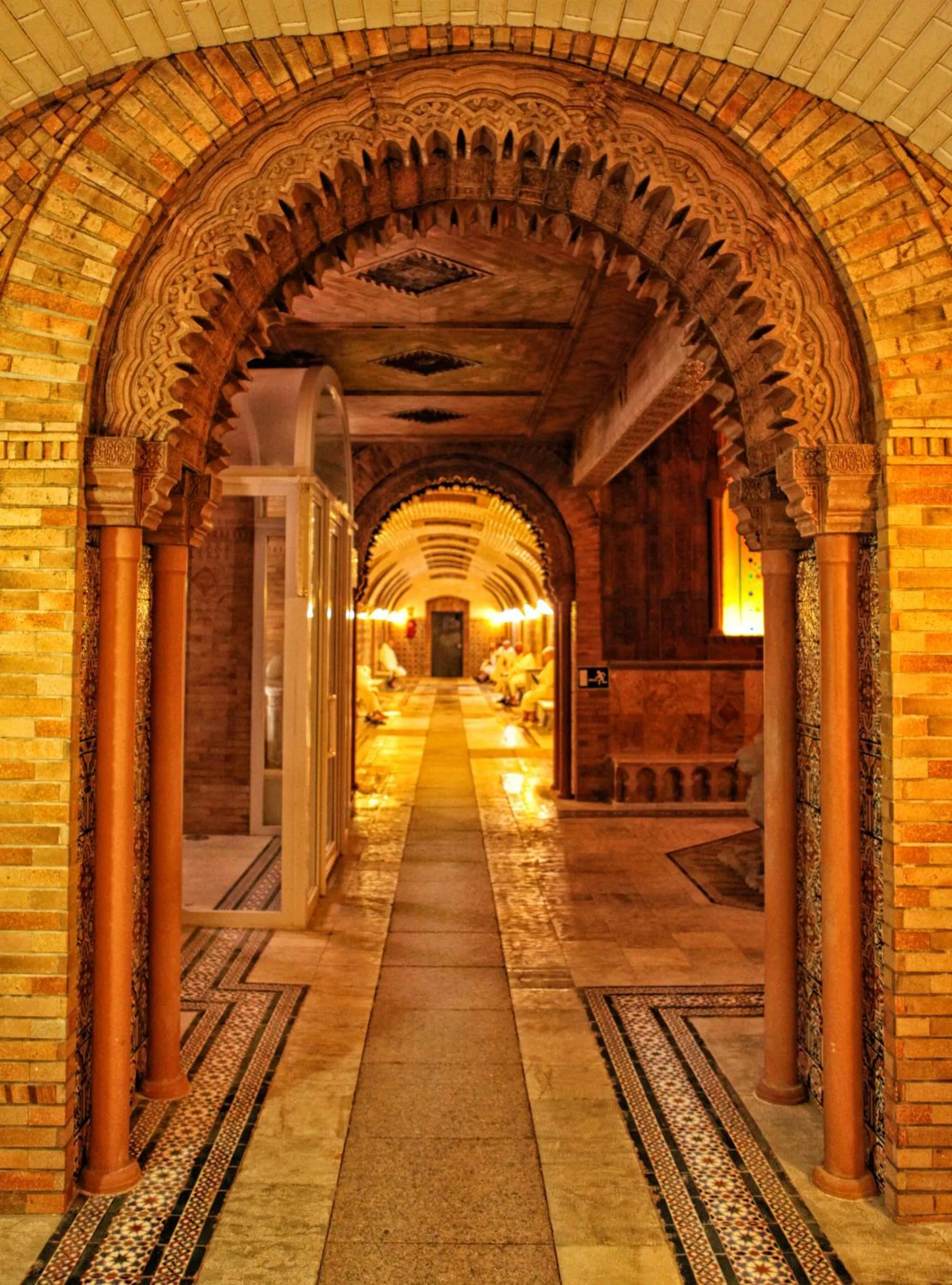 Decorative detail in Balneario de Archena - Hotel León