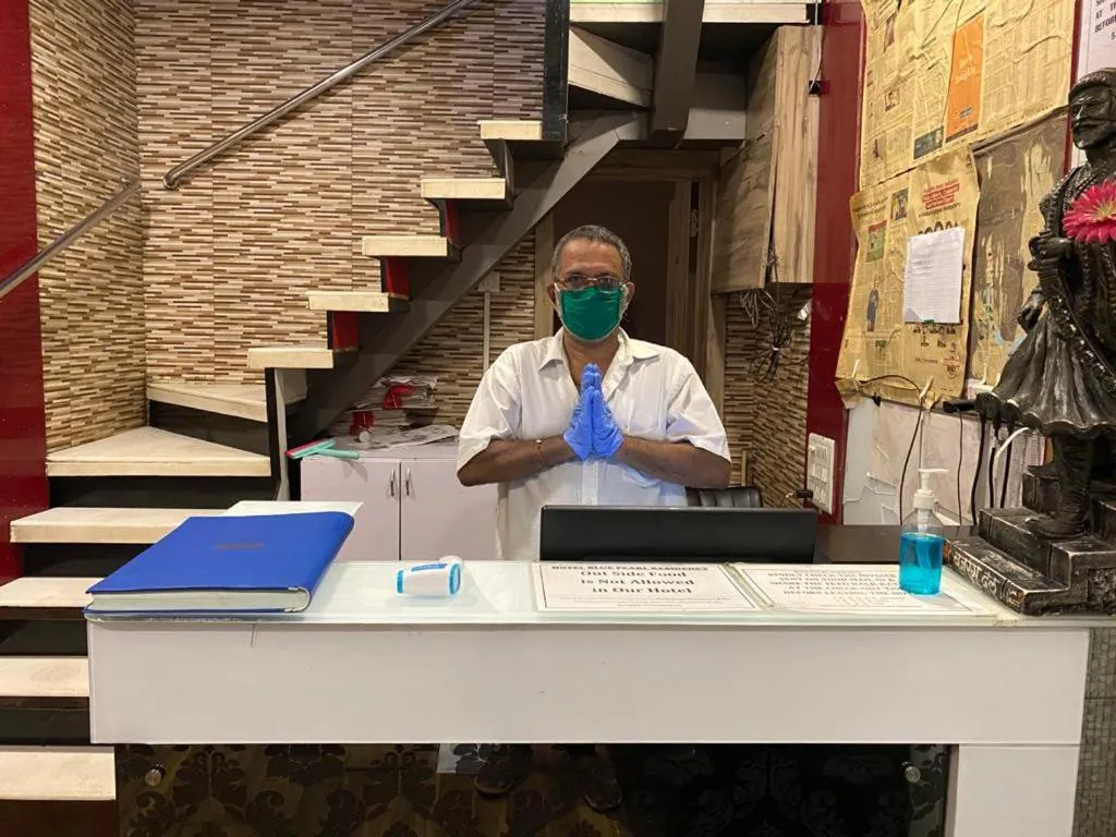 Lobby or reception in Hotel O Blue Pearl Residency Near Chhatrapati Shivaji International Airport