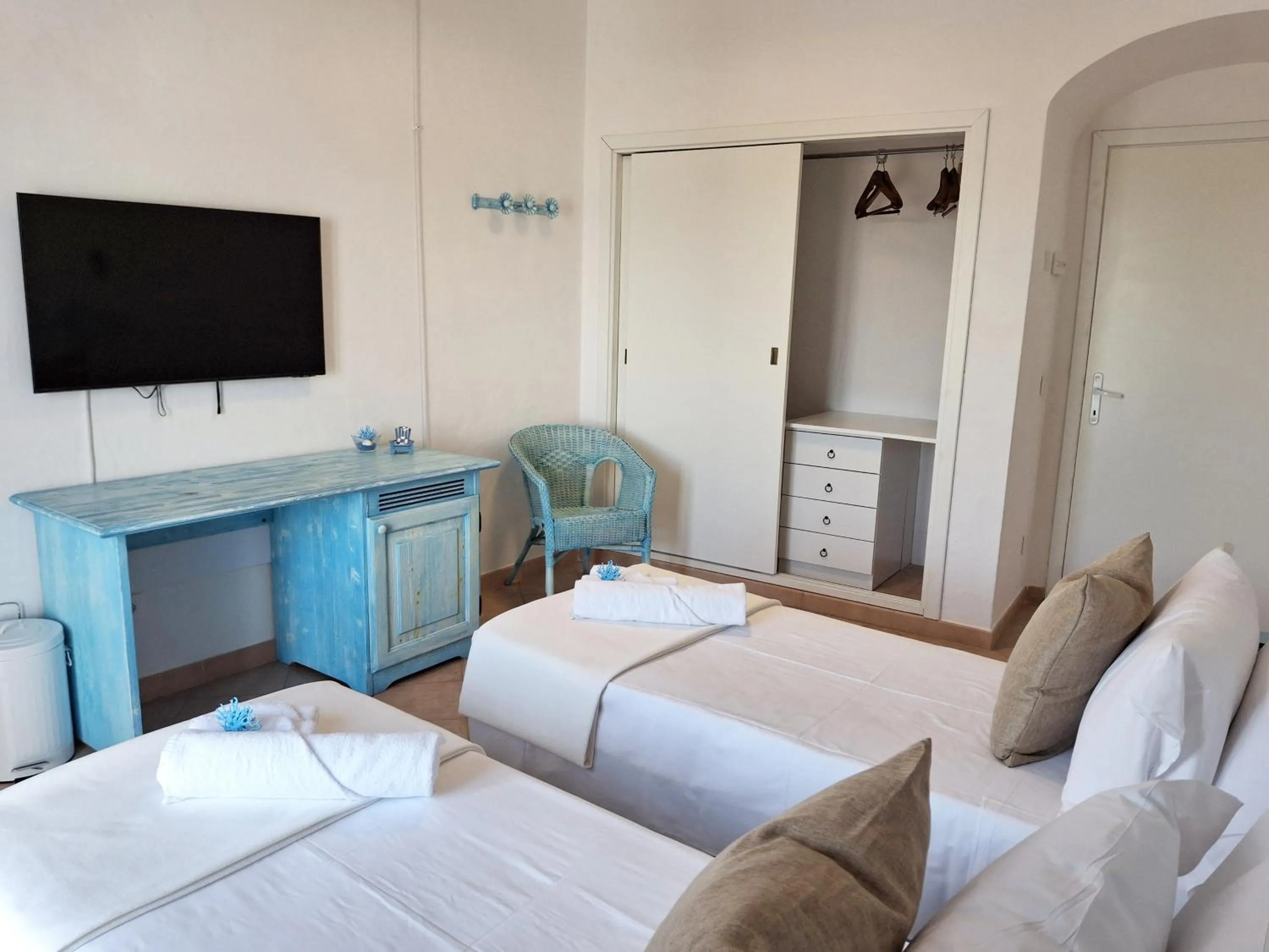 Bed in Neo Hotel Tre Monti