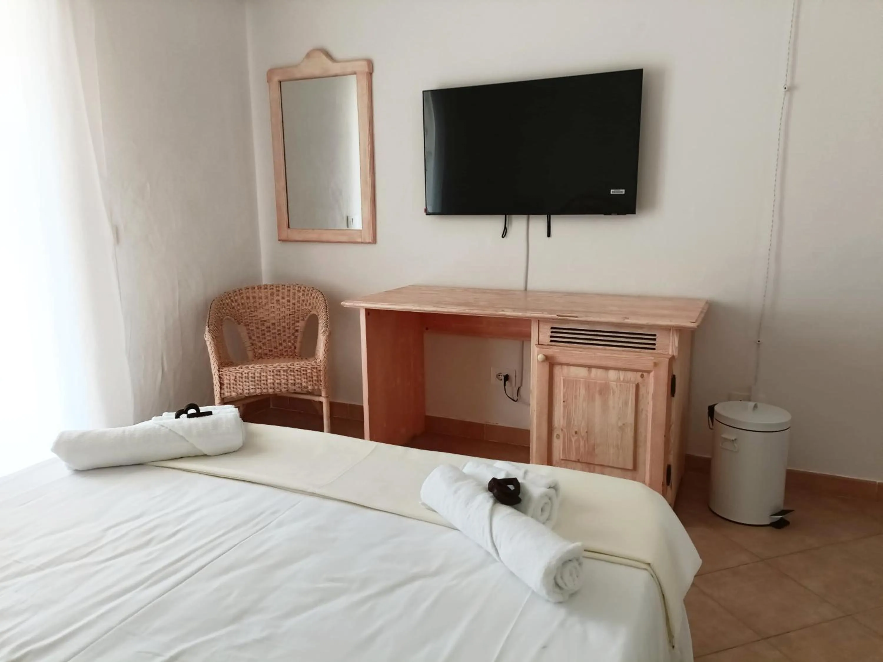 Bed in Neo Hotel Tre Monti