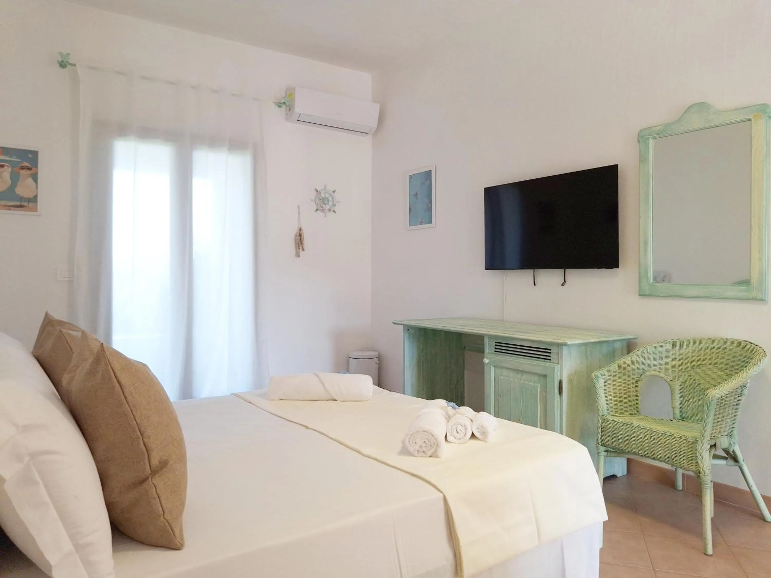 Bed in Neo Hotel Tre Monti
