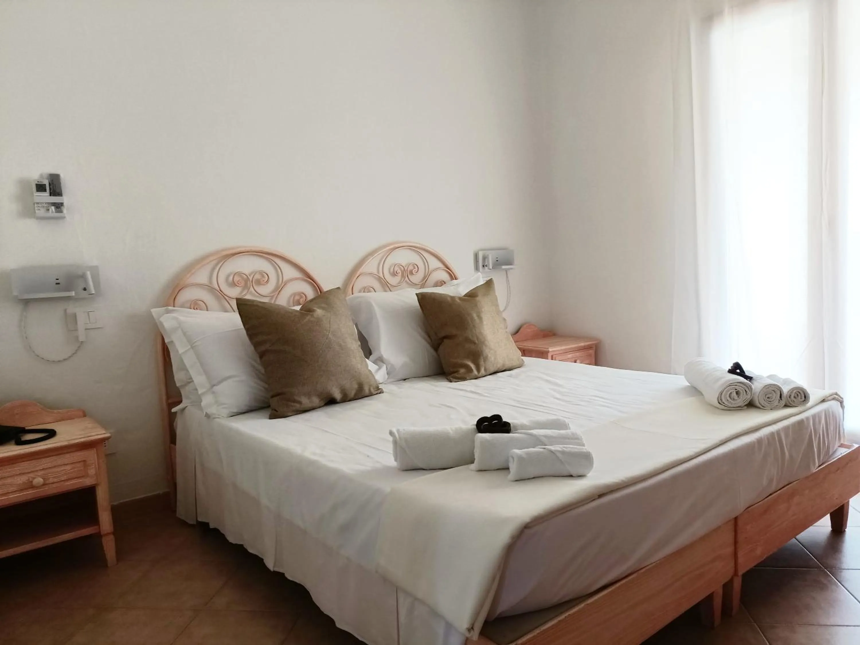 Bed in Neo Hotel Tre Monti