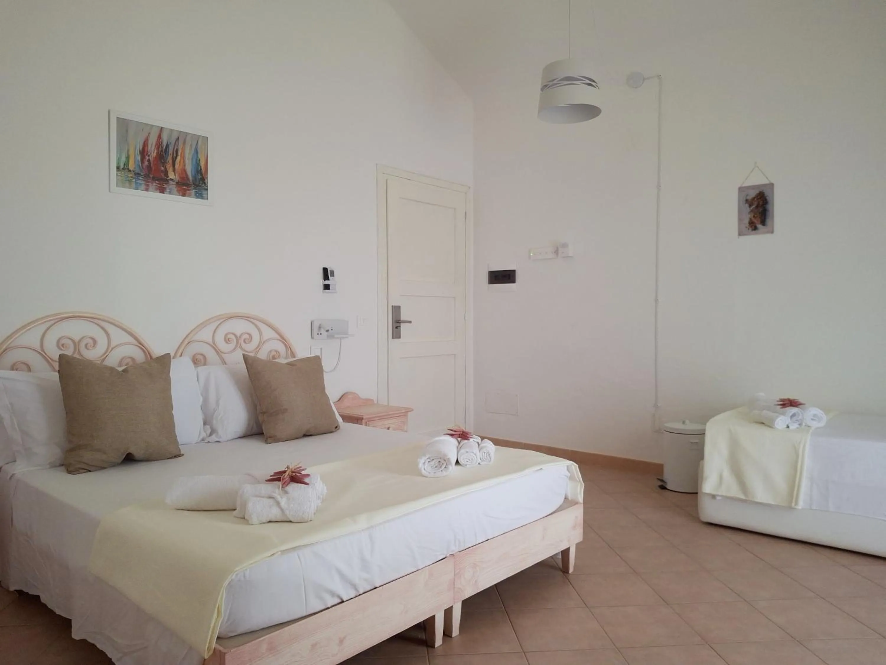 Bed in Neo Hotel Tre Monti