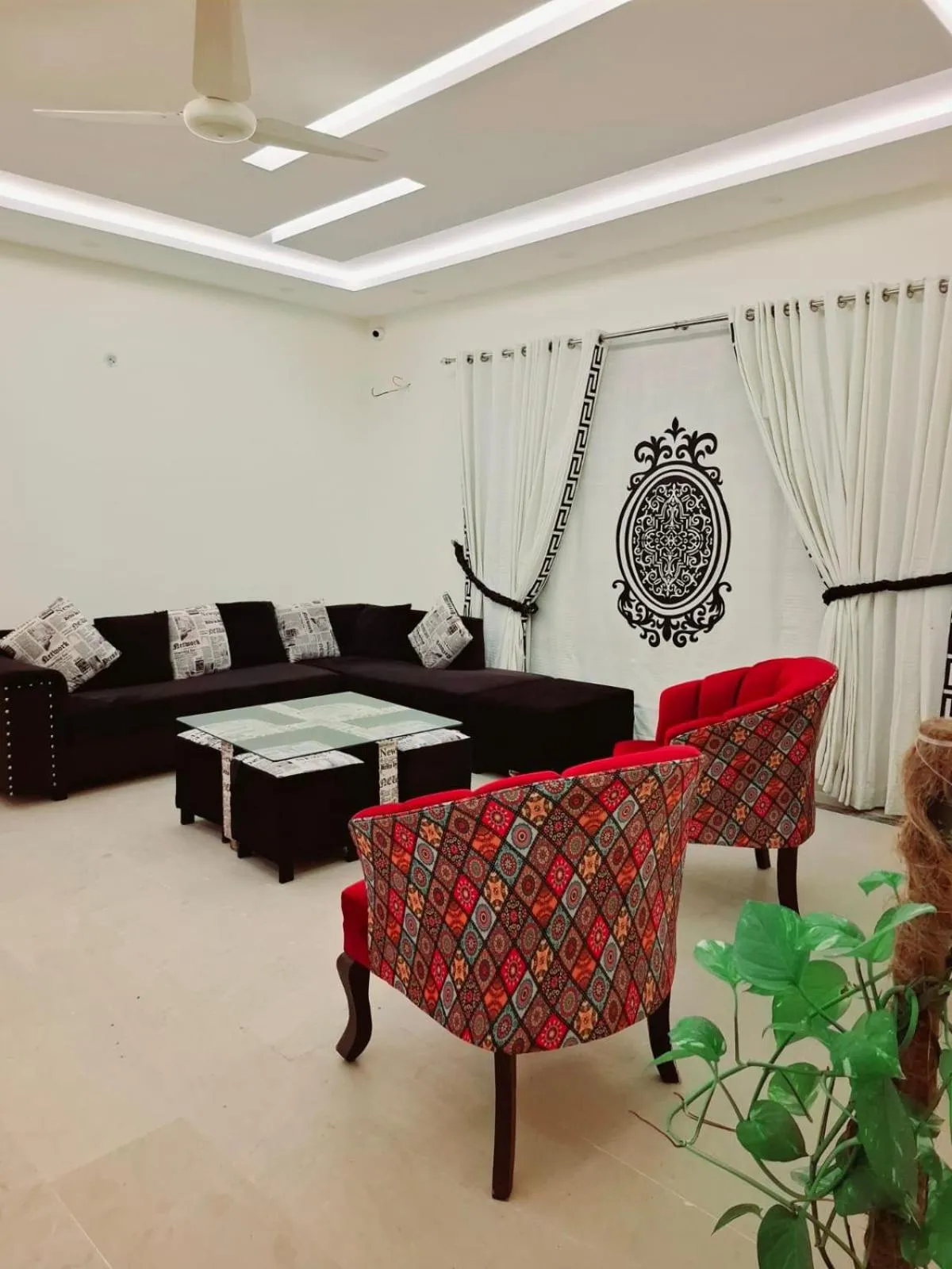 Living room in Dream Lodge House