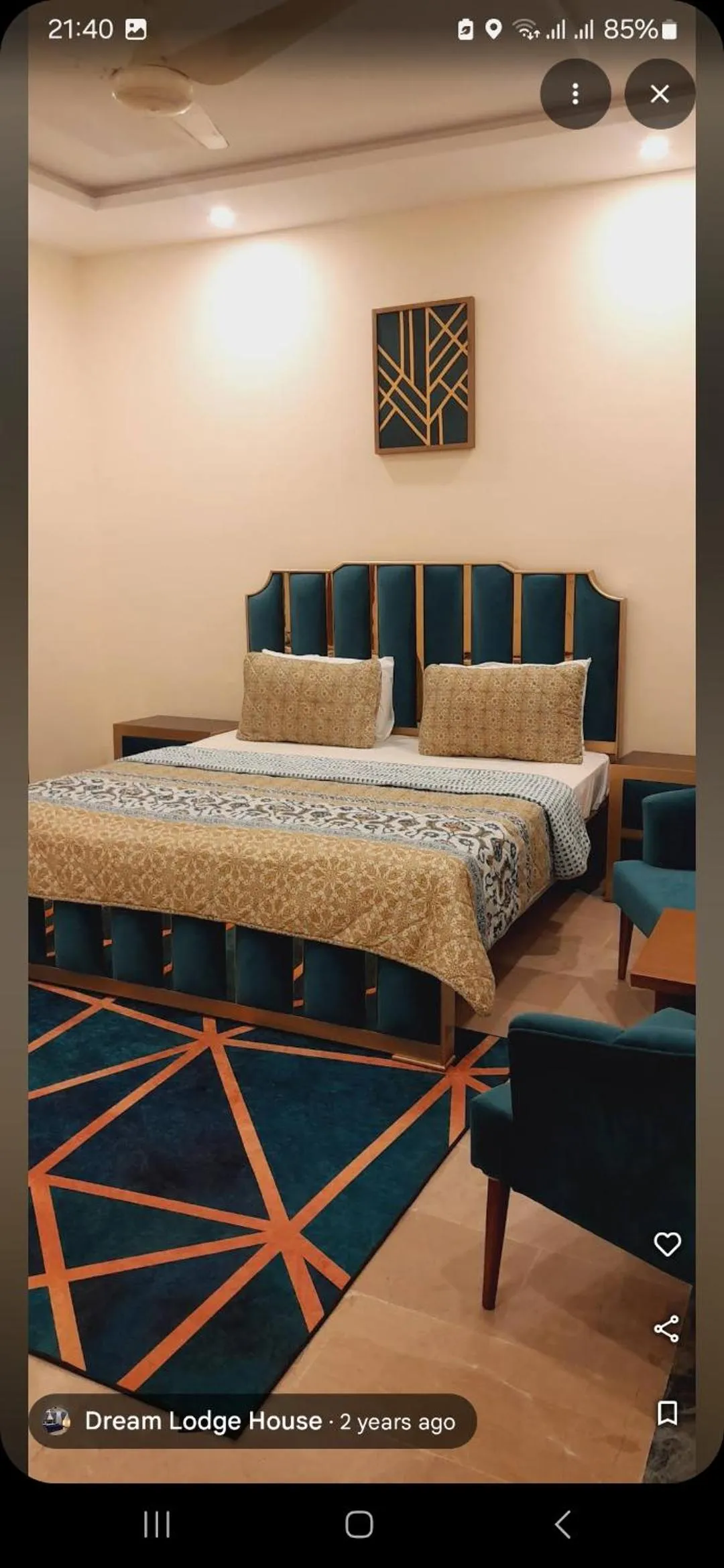 Bed in Dream Lodge House