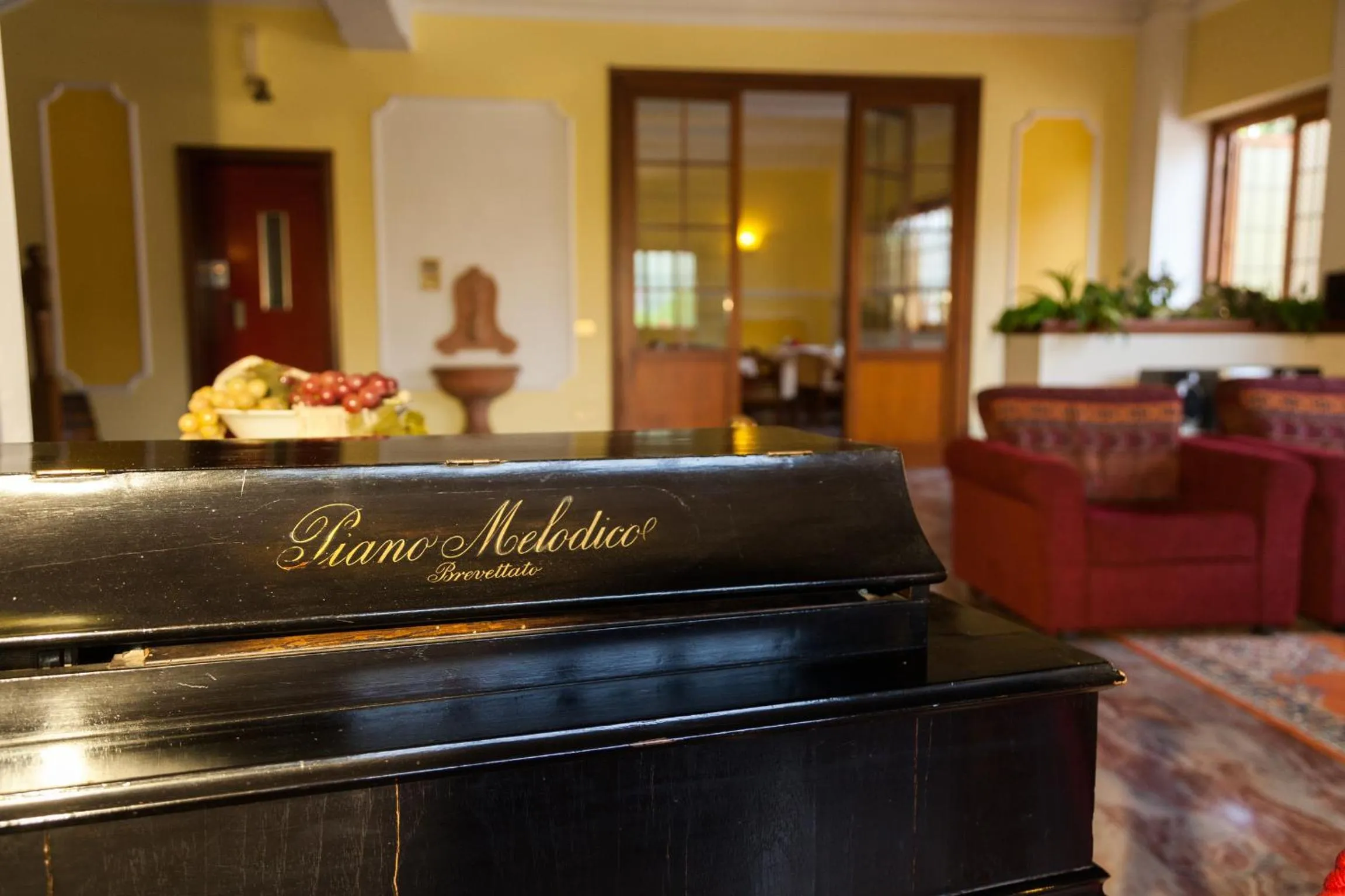 Decorative detail in Hotel Ricordo Du Parc